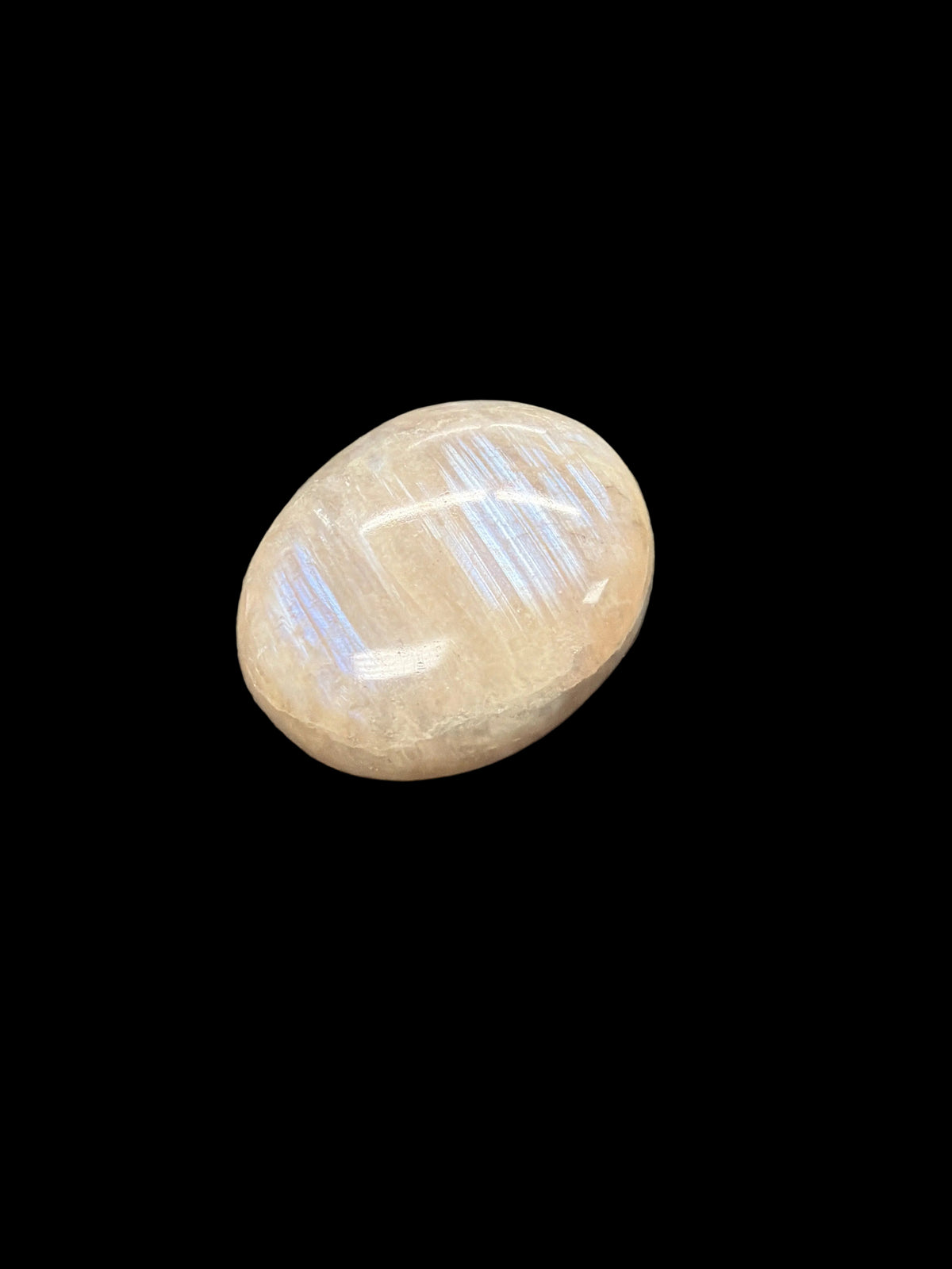 Moonstone Heart & Palm Stone (AA Quality)
