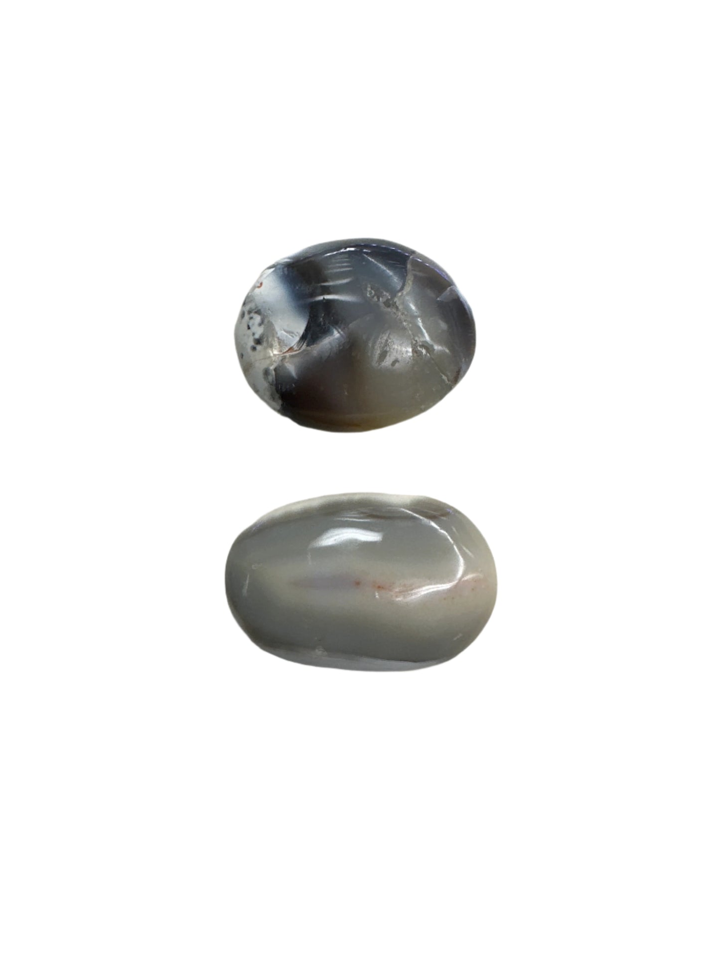 Orca Agate Palm Stone