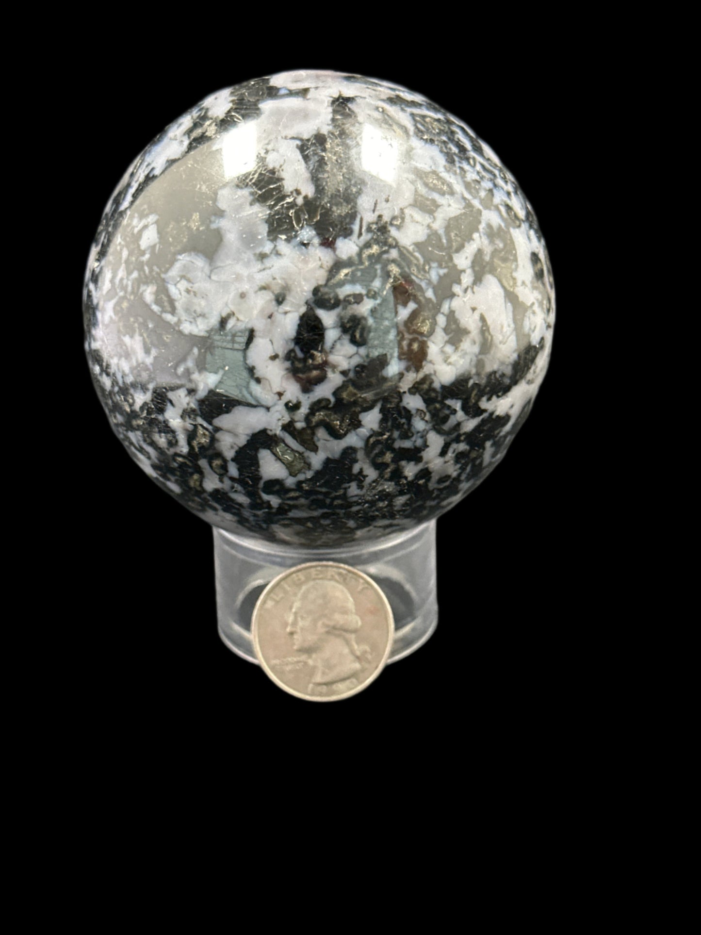 Indigo Gabbro Sphere