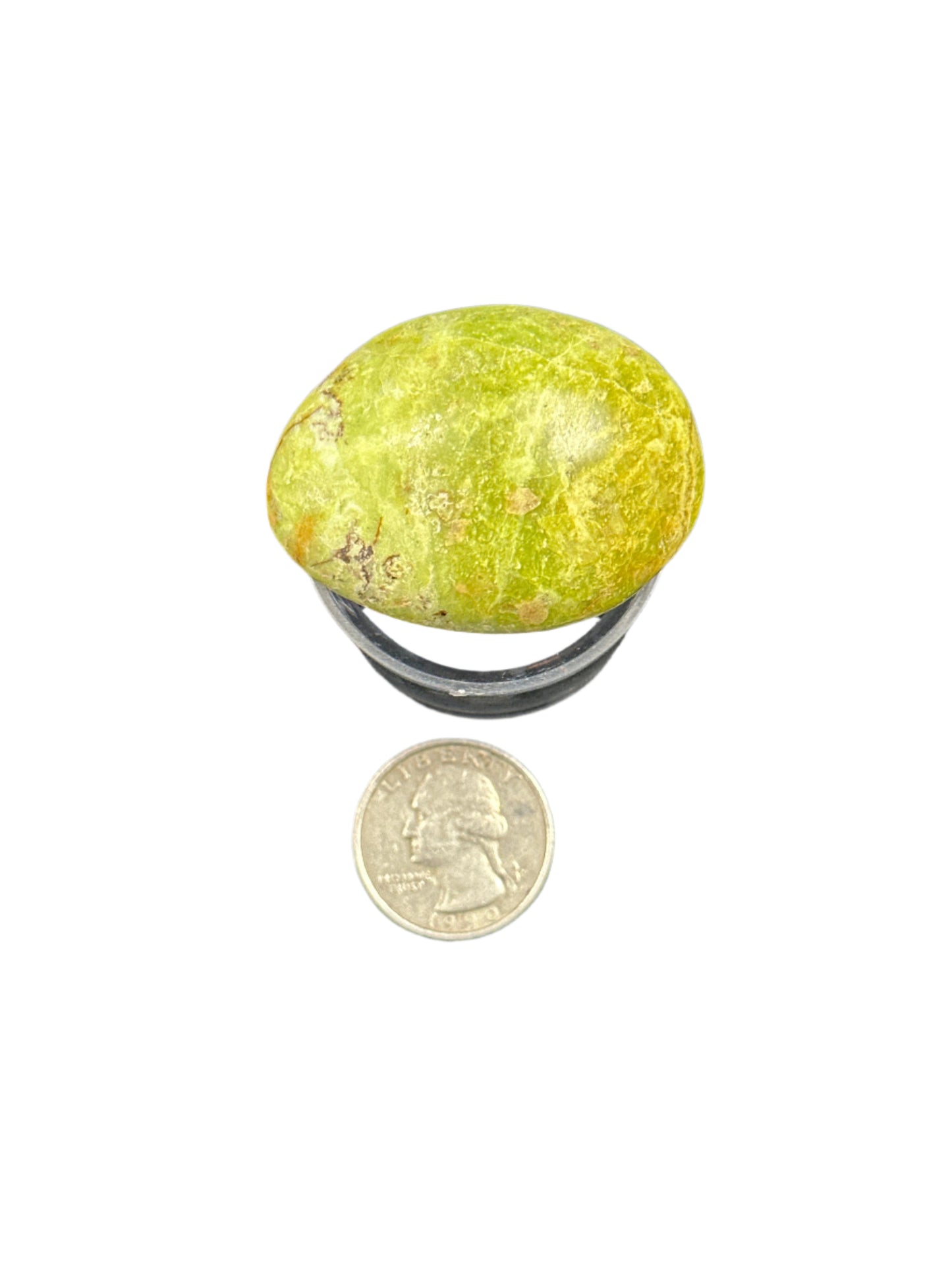 Green Opal Palm Stone