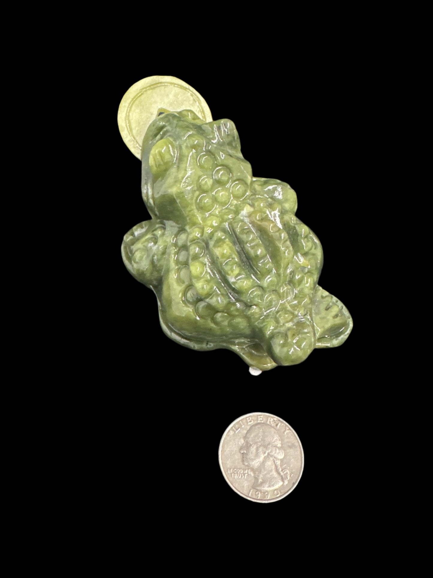 Jade Feng Shui Money Frog