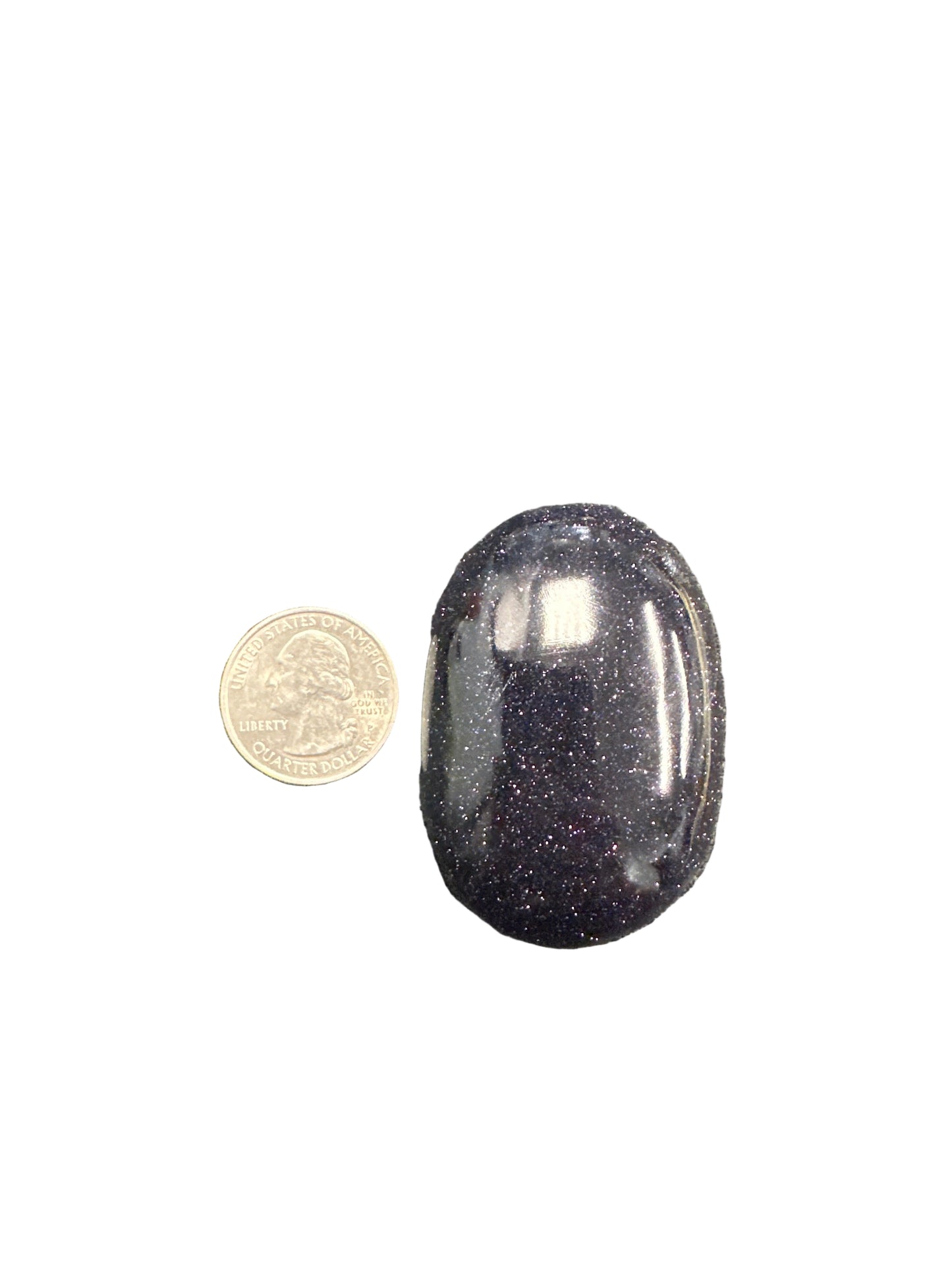 Blue Goldstone Palm Stone