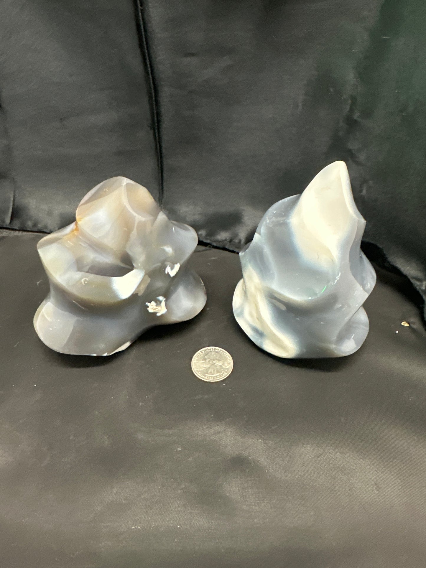 Orca Agate Flames