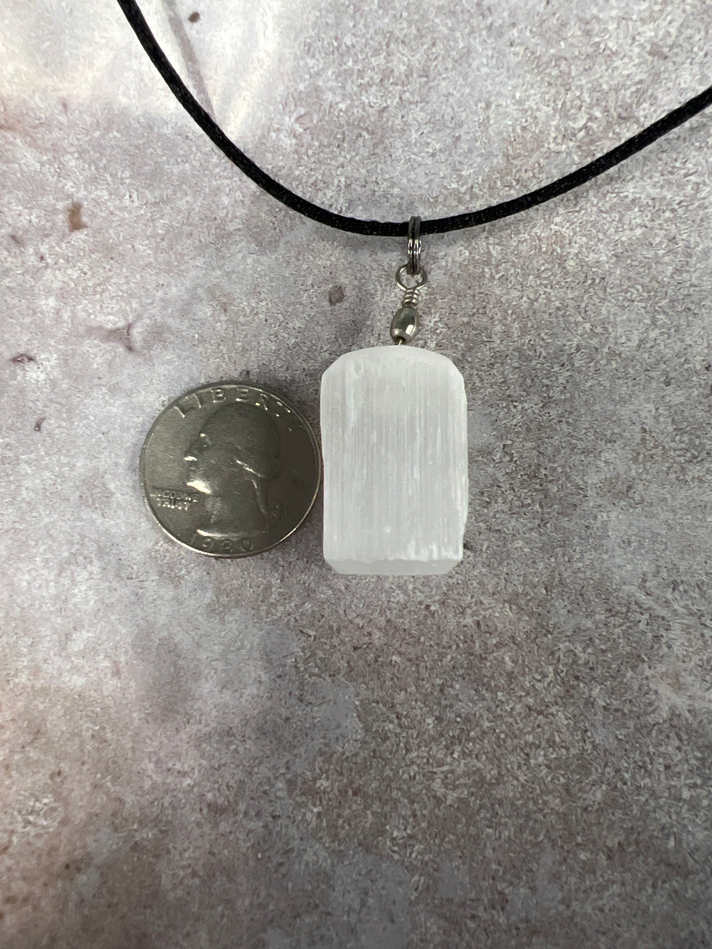 Selenite Necklaces