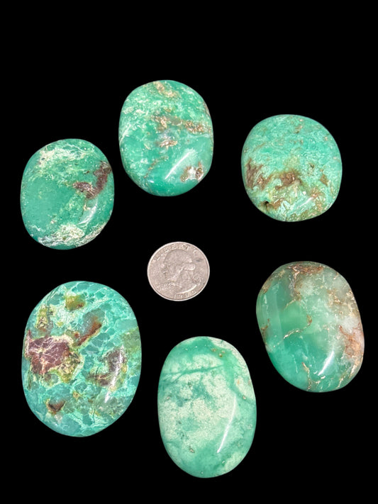 Chrysoprase (AA) Palm stones