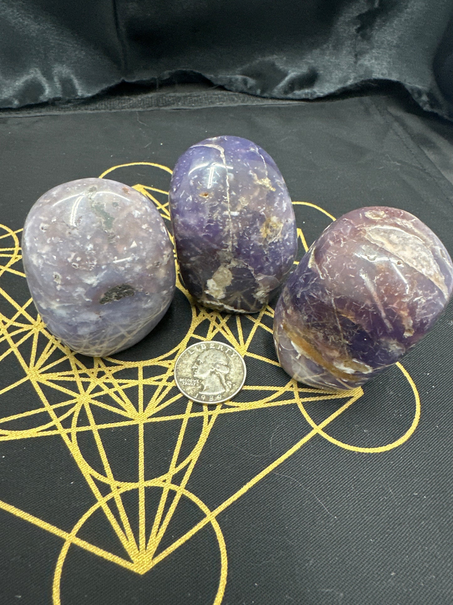 Violet Flame Agate Freeform