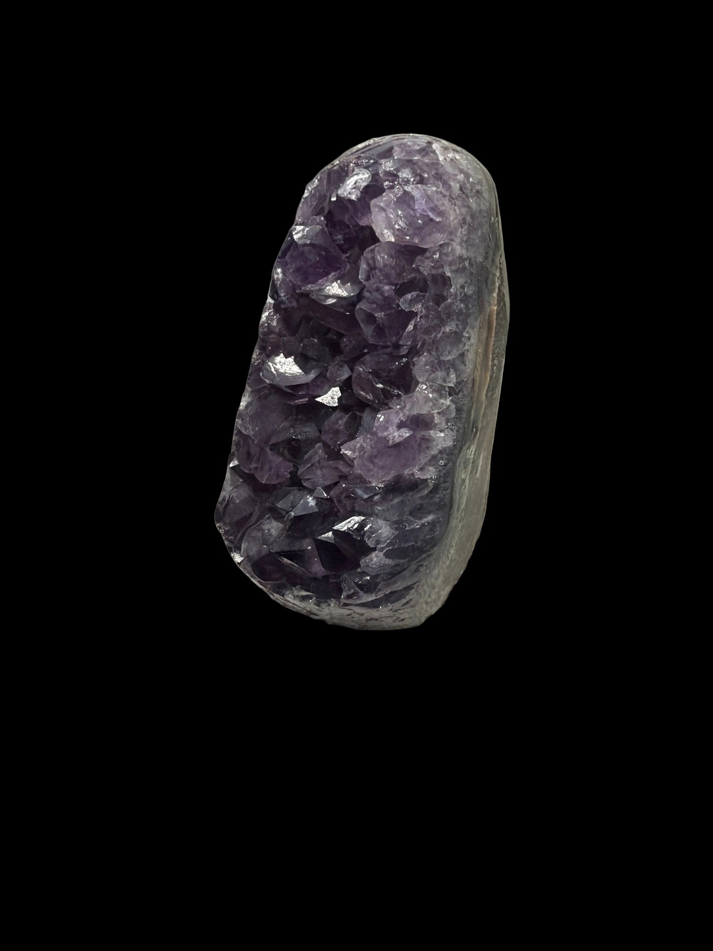 Amethyst Cut Base Polished