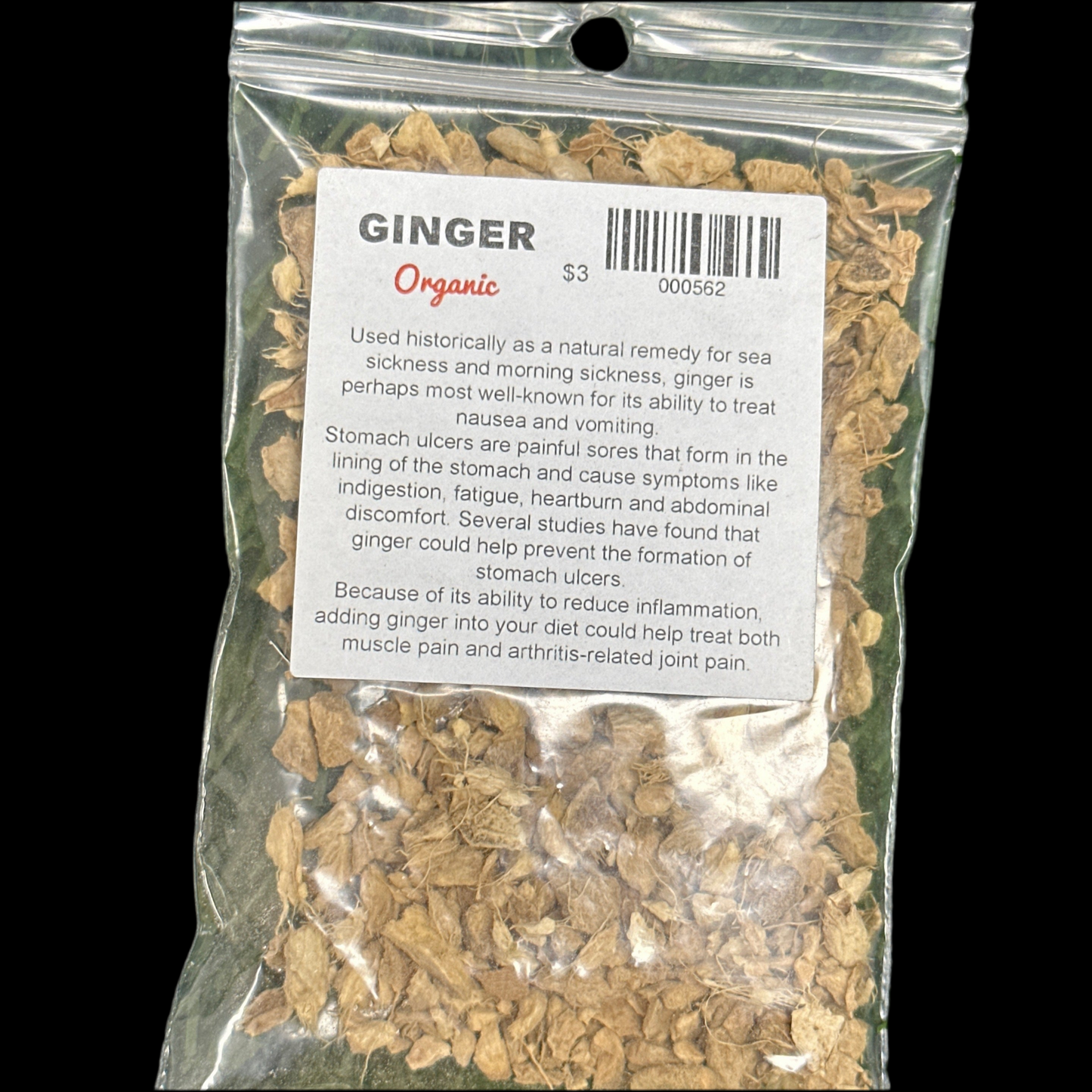 Ginger 1/2 oz (Organic)