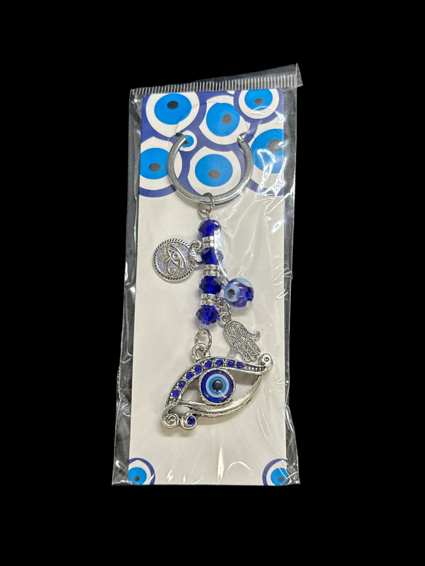 Evil eye keychain Egyptian eye