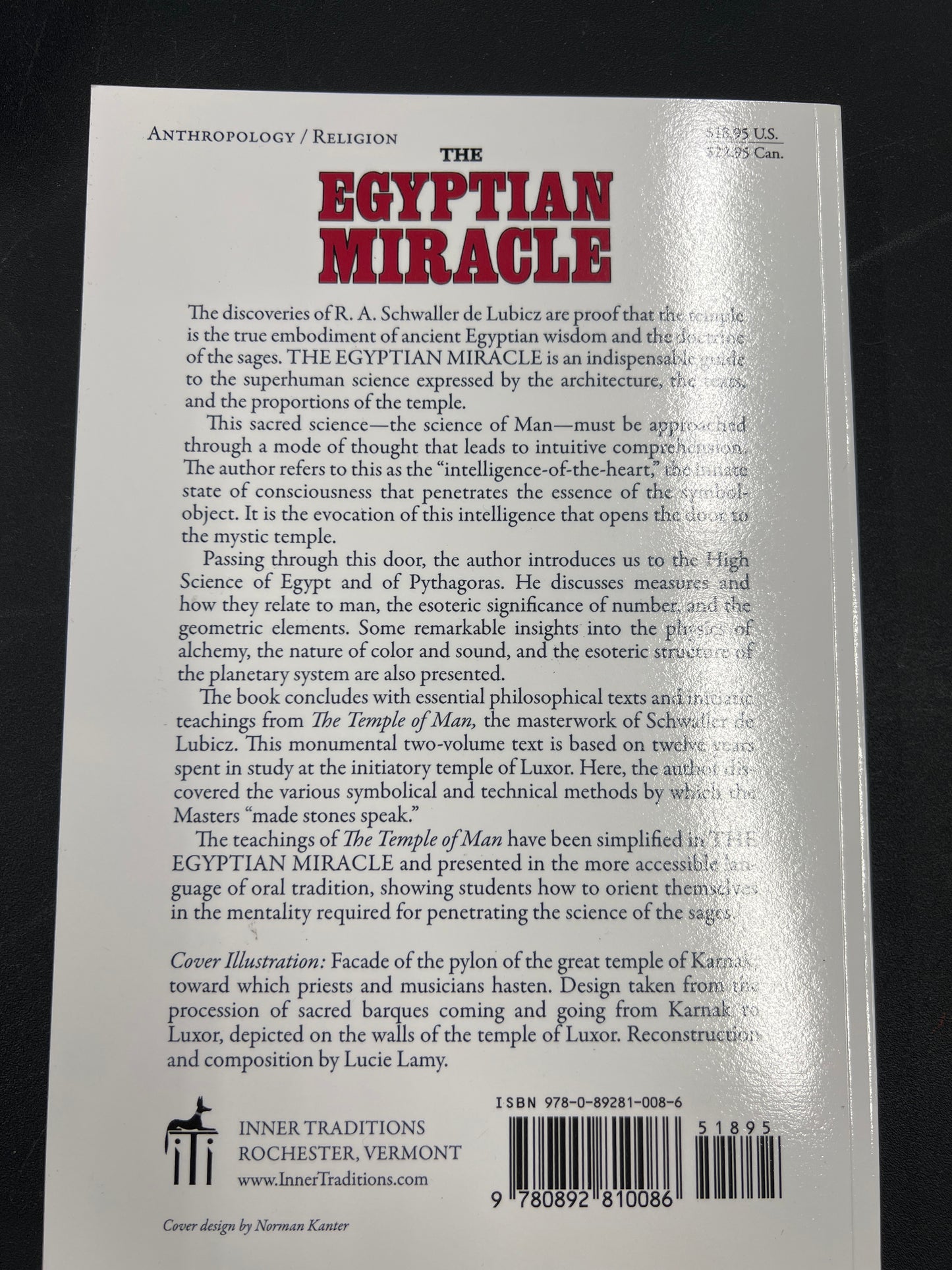 The Egyptian Miracle: An Introduction to The Wisdom of the Temple