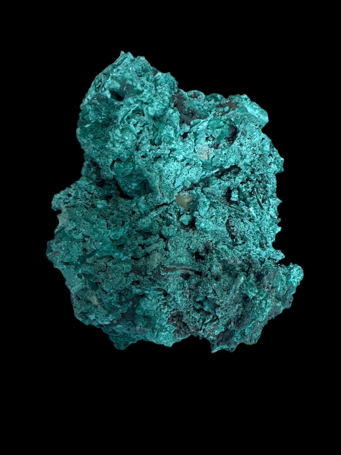 Fibrous Malachite Chunk