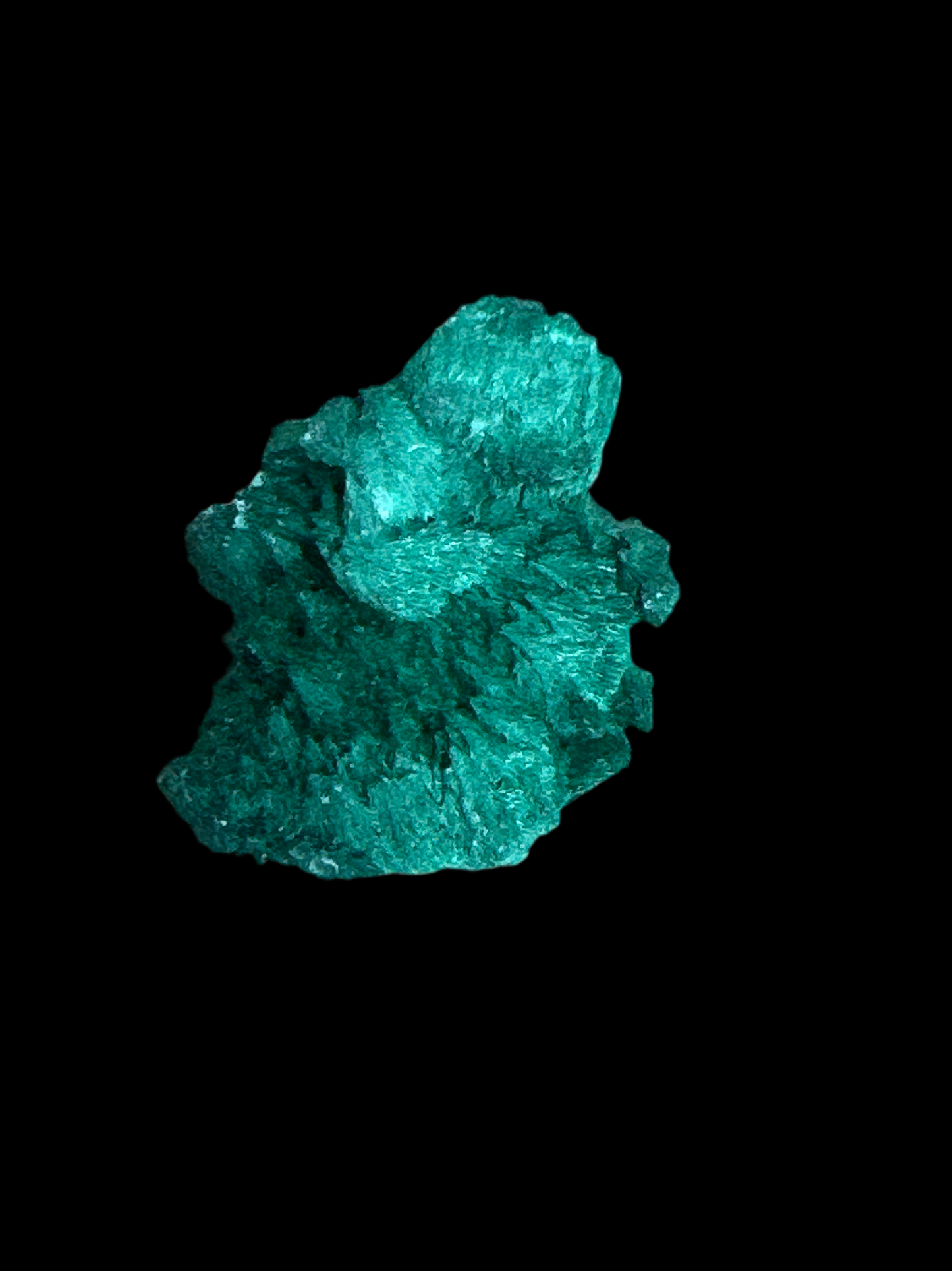 Fibrous Malachite Chunk