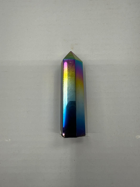 Rainbow Titanium Tower 4”H