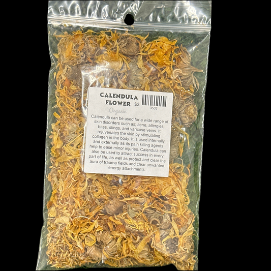 Calendula flower 1/2 oz (Organic)