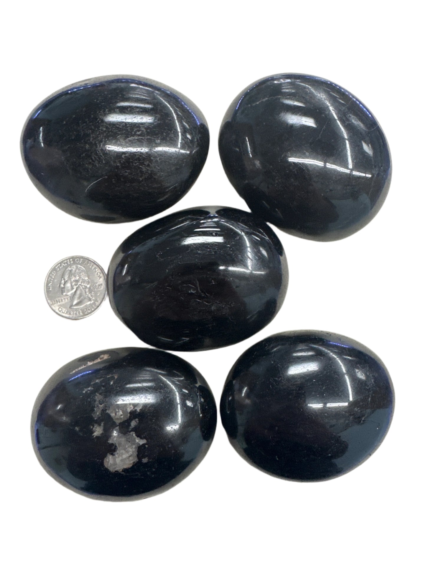 Black Tourmaline Palm Stone