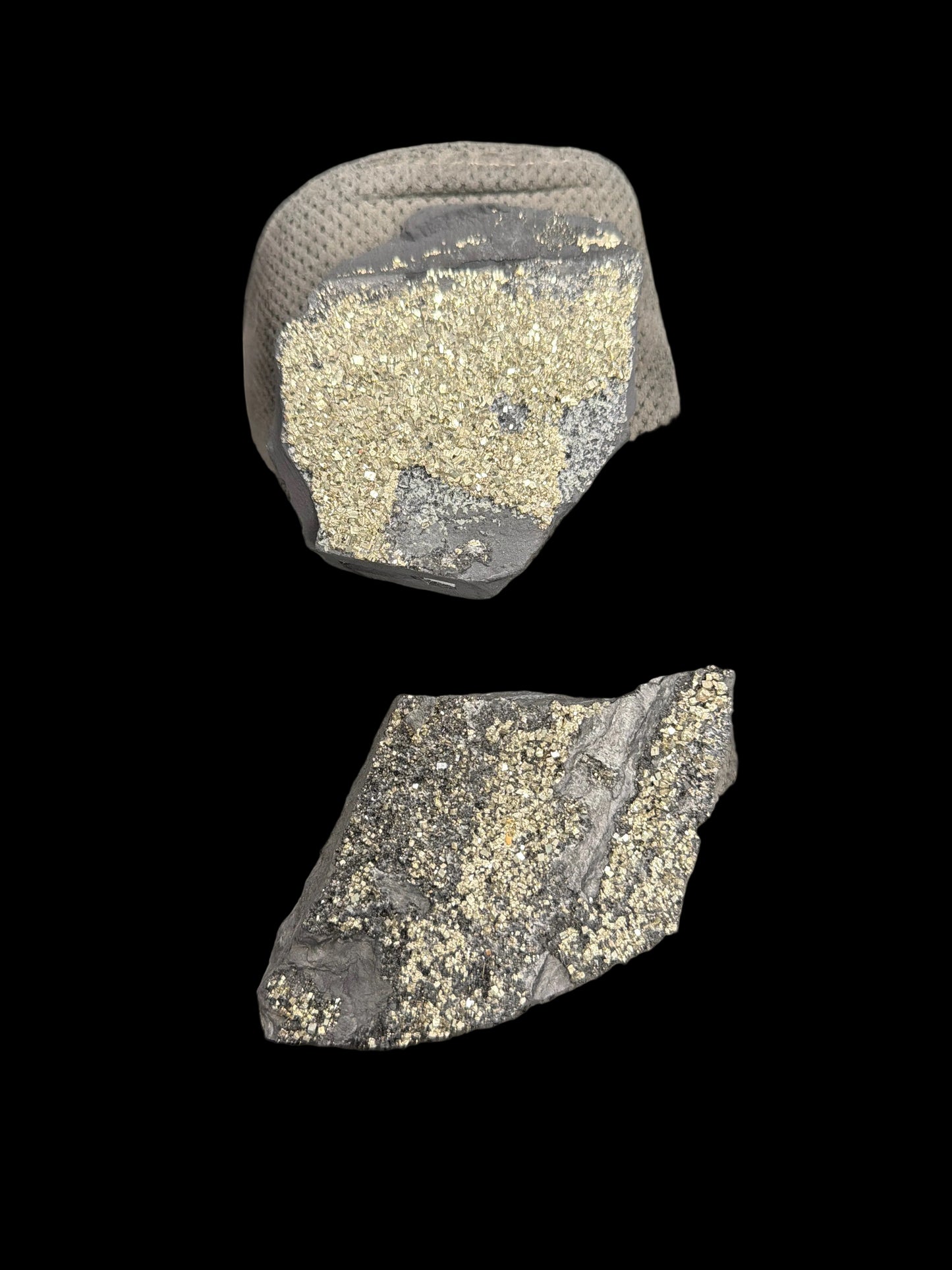 Shungite & Pyrite Chunk