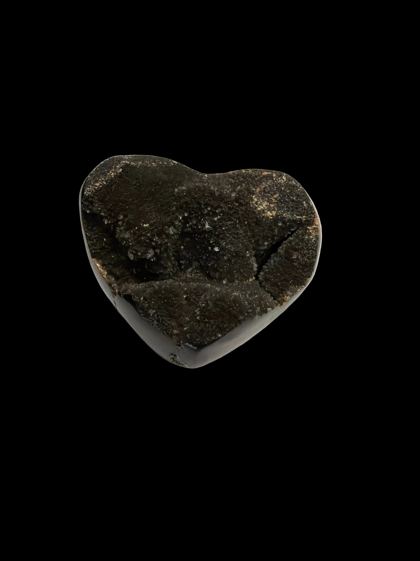 Black Septarian Eggs & Heart