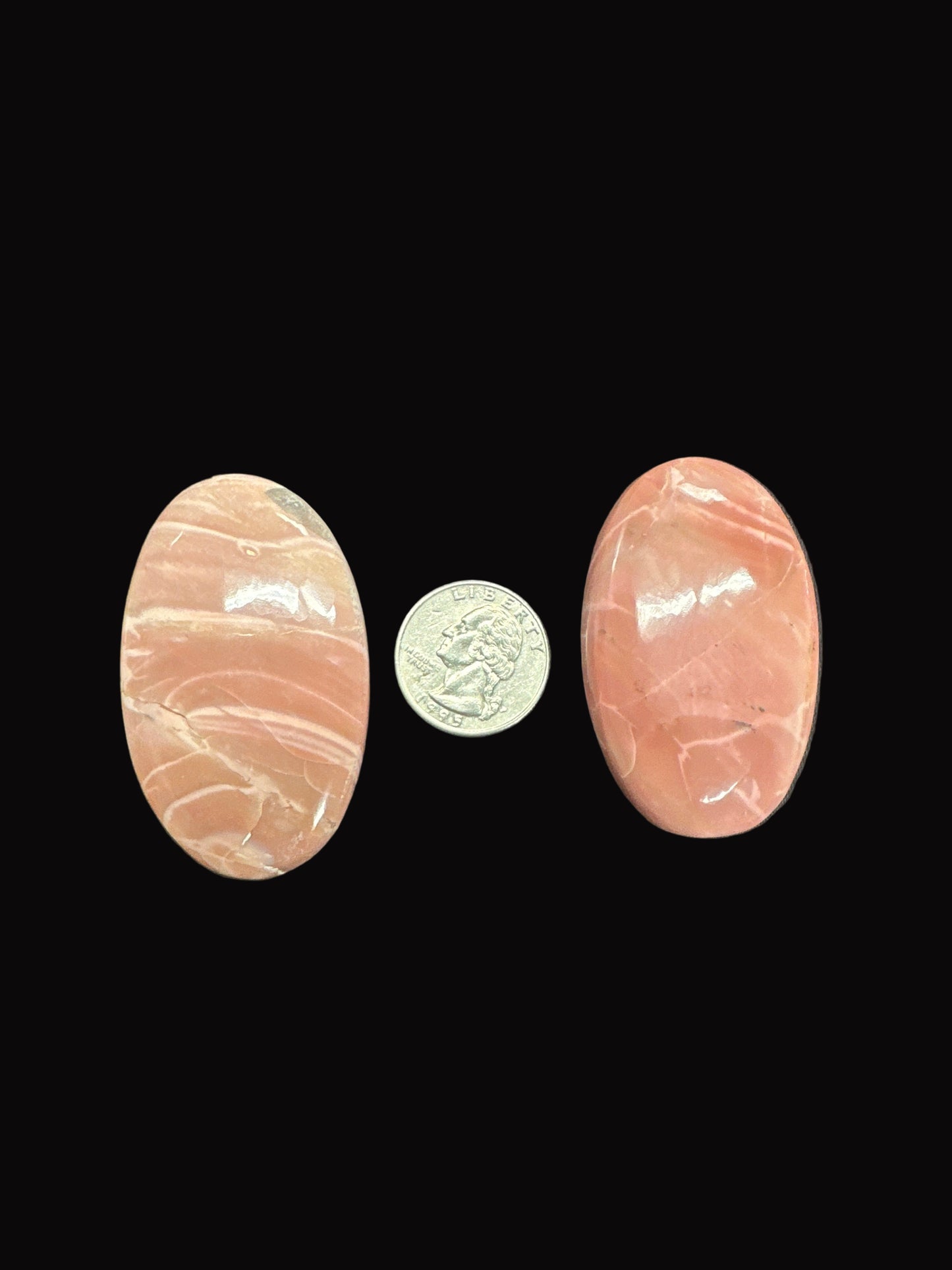 Pink Opal Palm Stone & Heart