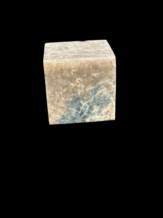 Indicolite (Blue Tourmaline) cube