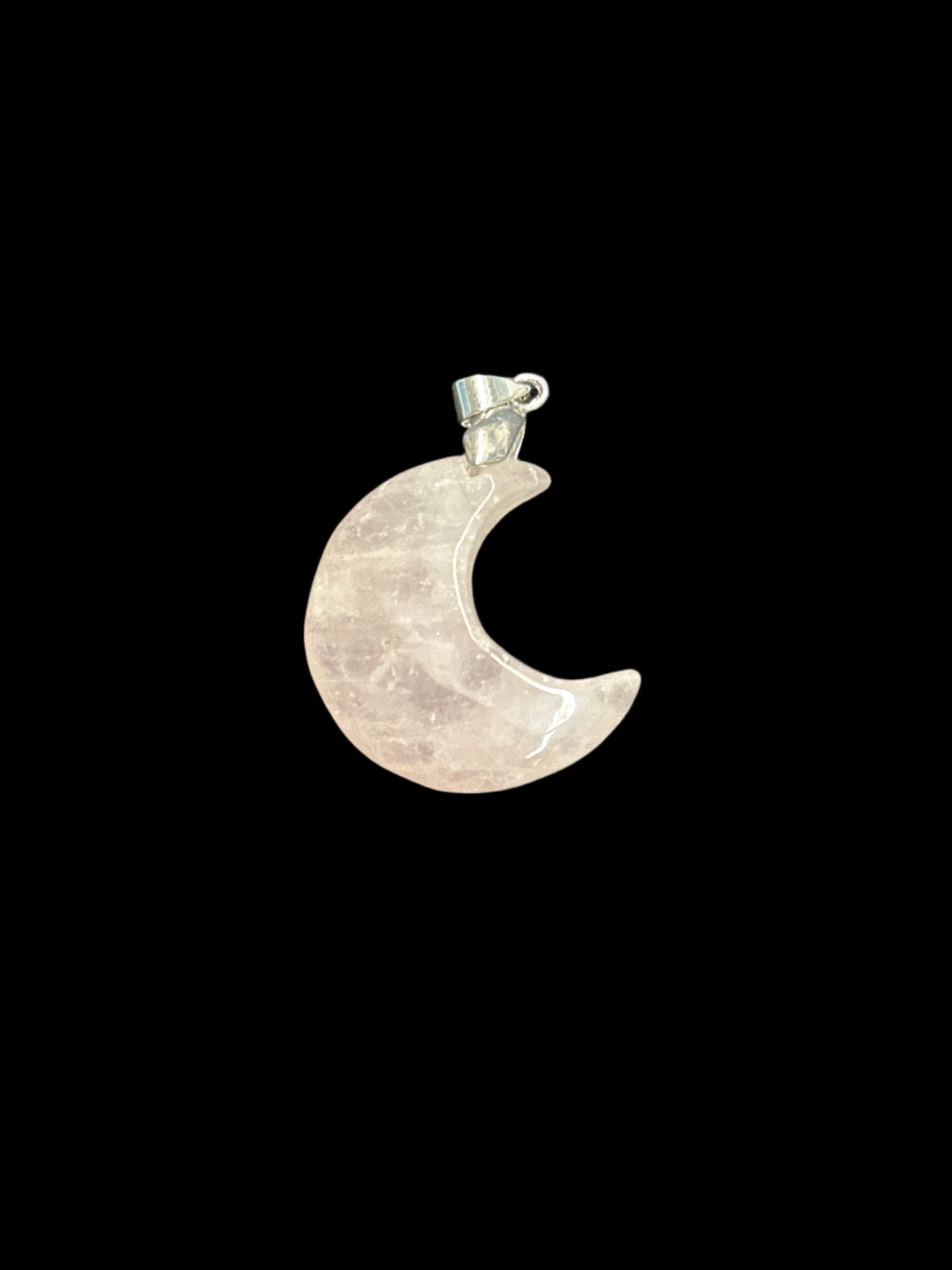 Gemstone Moon Necklace