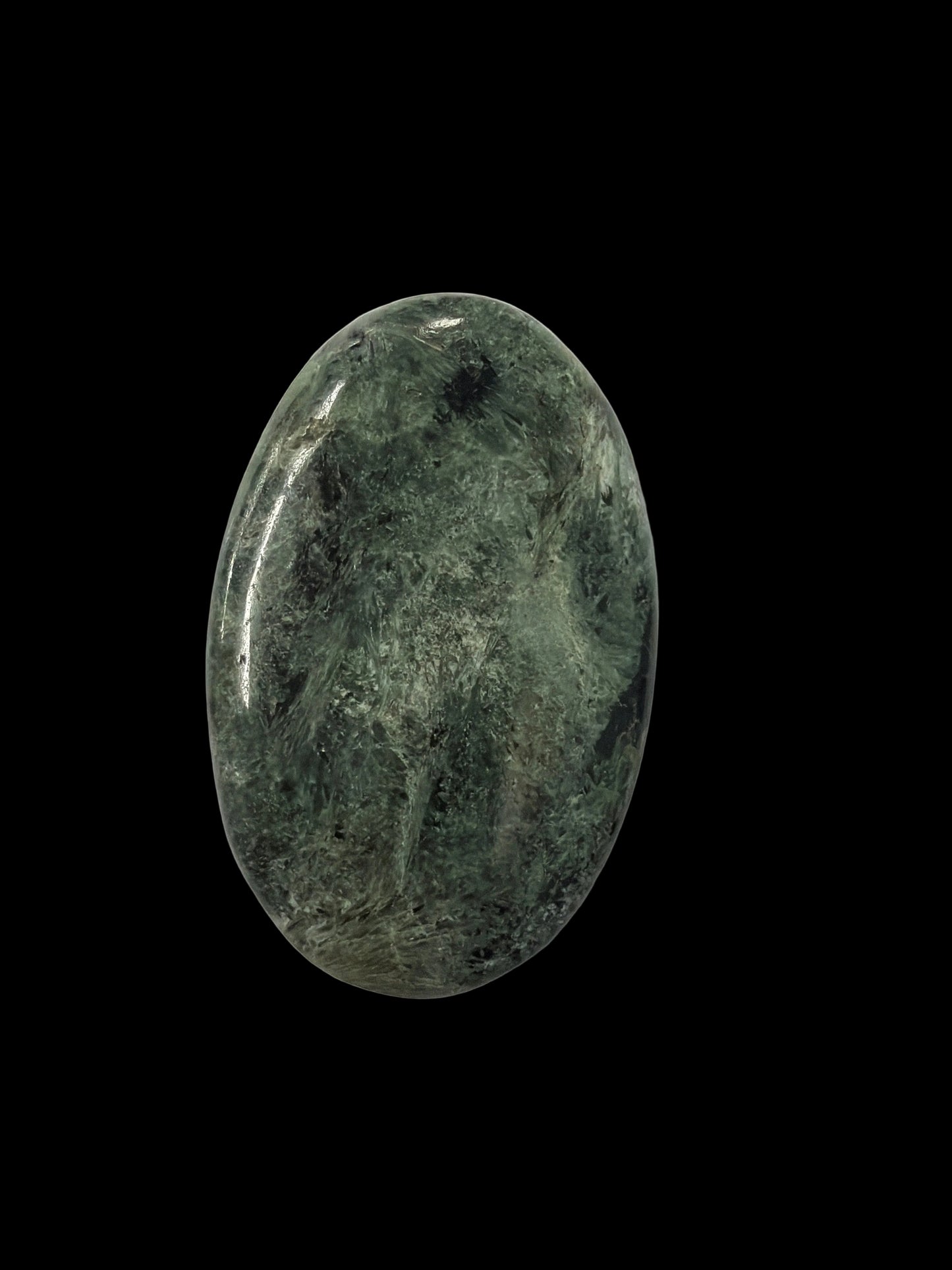 Actinolite Palm Stone