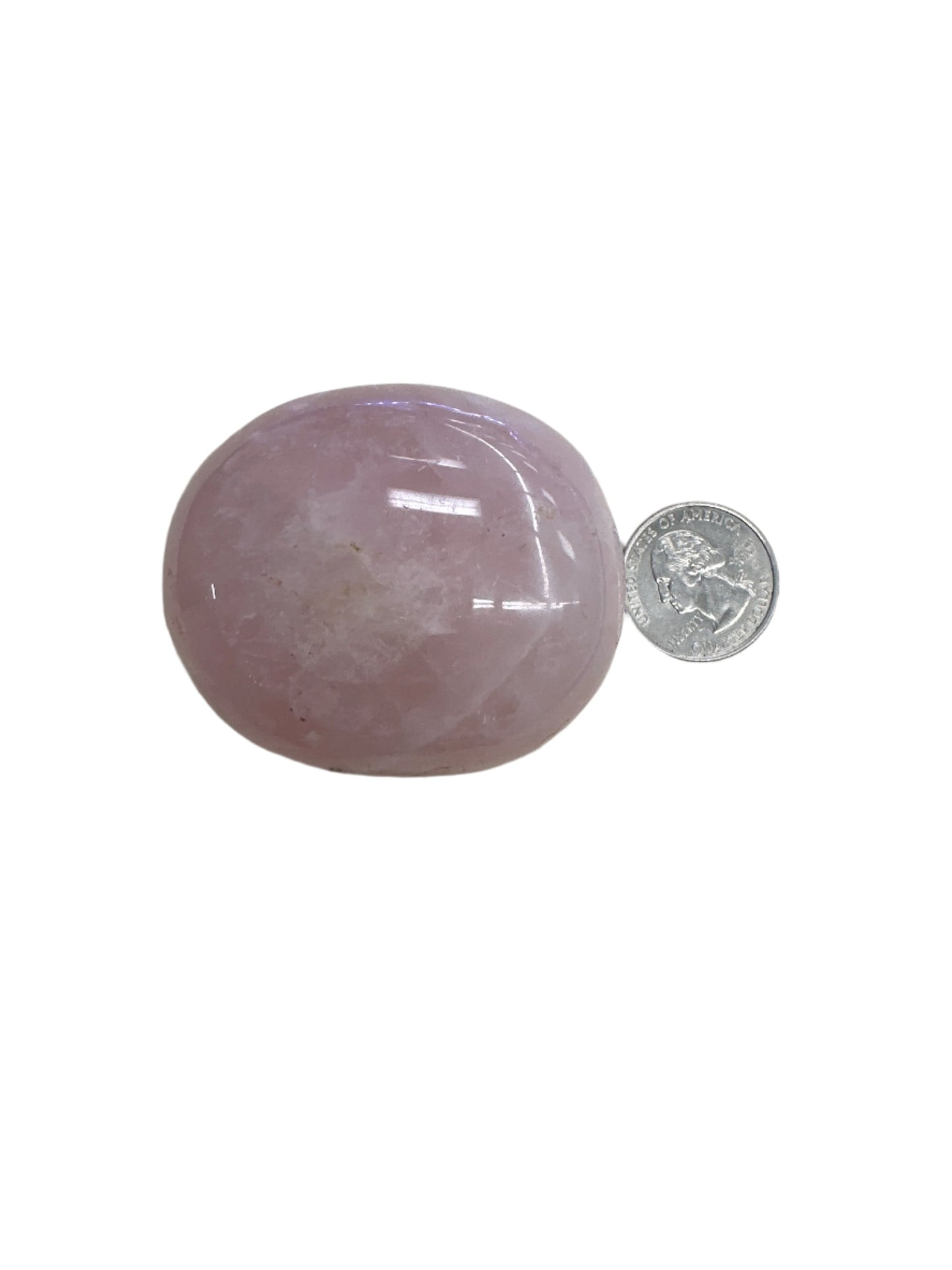 Rose Quartz Palm Stone