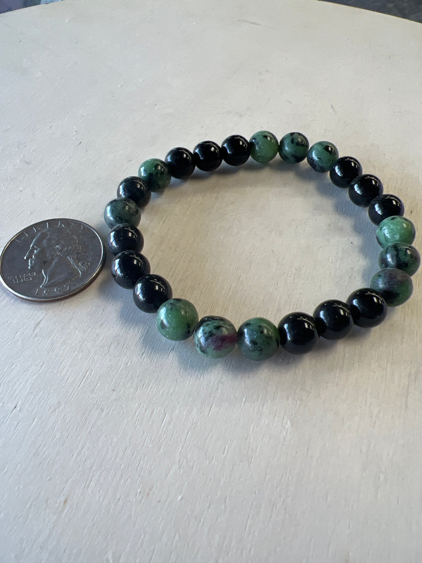 Ruby Zoisite Bracelet