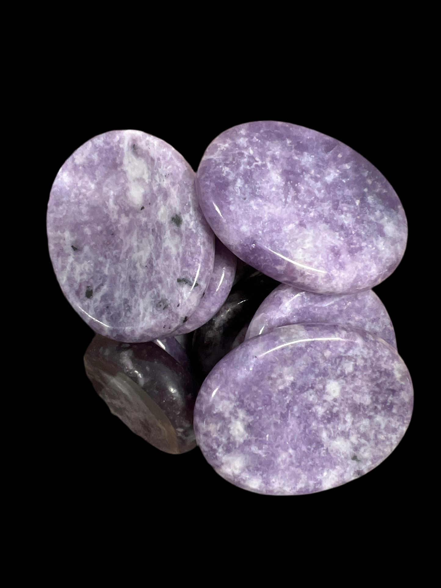Lepidolite Worry Stone