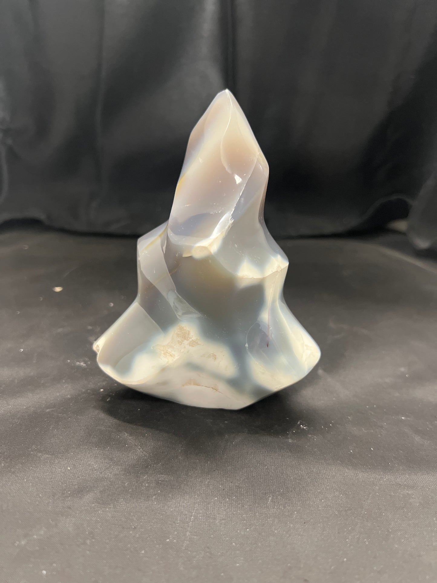 Orca Agate Flames