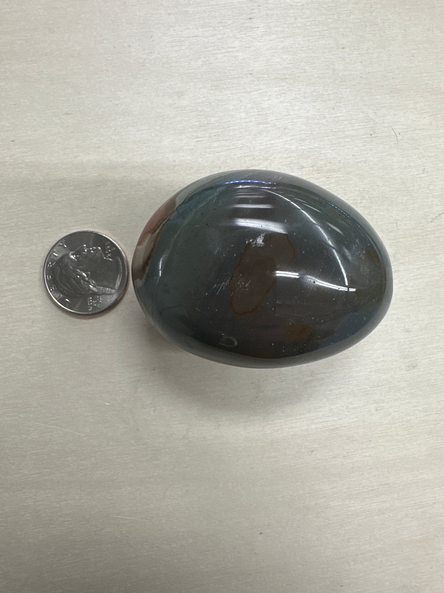 Polychrome Jasper Palm Stone