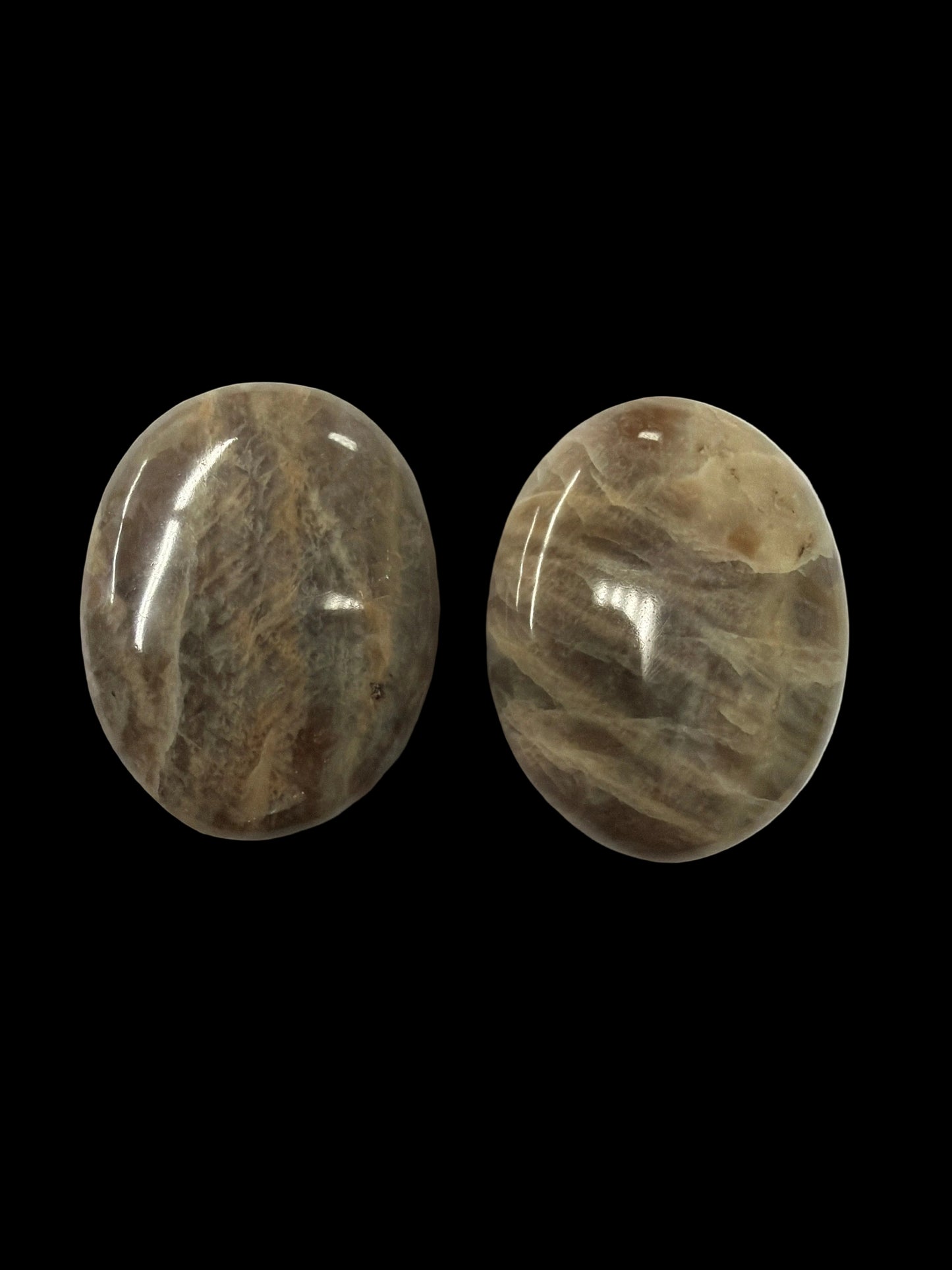 Moonstone & Sunstone Palm Stone