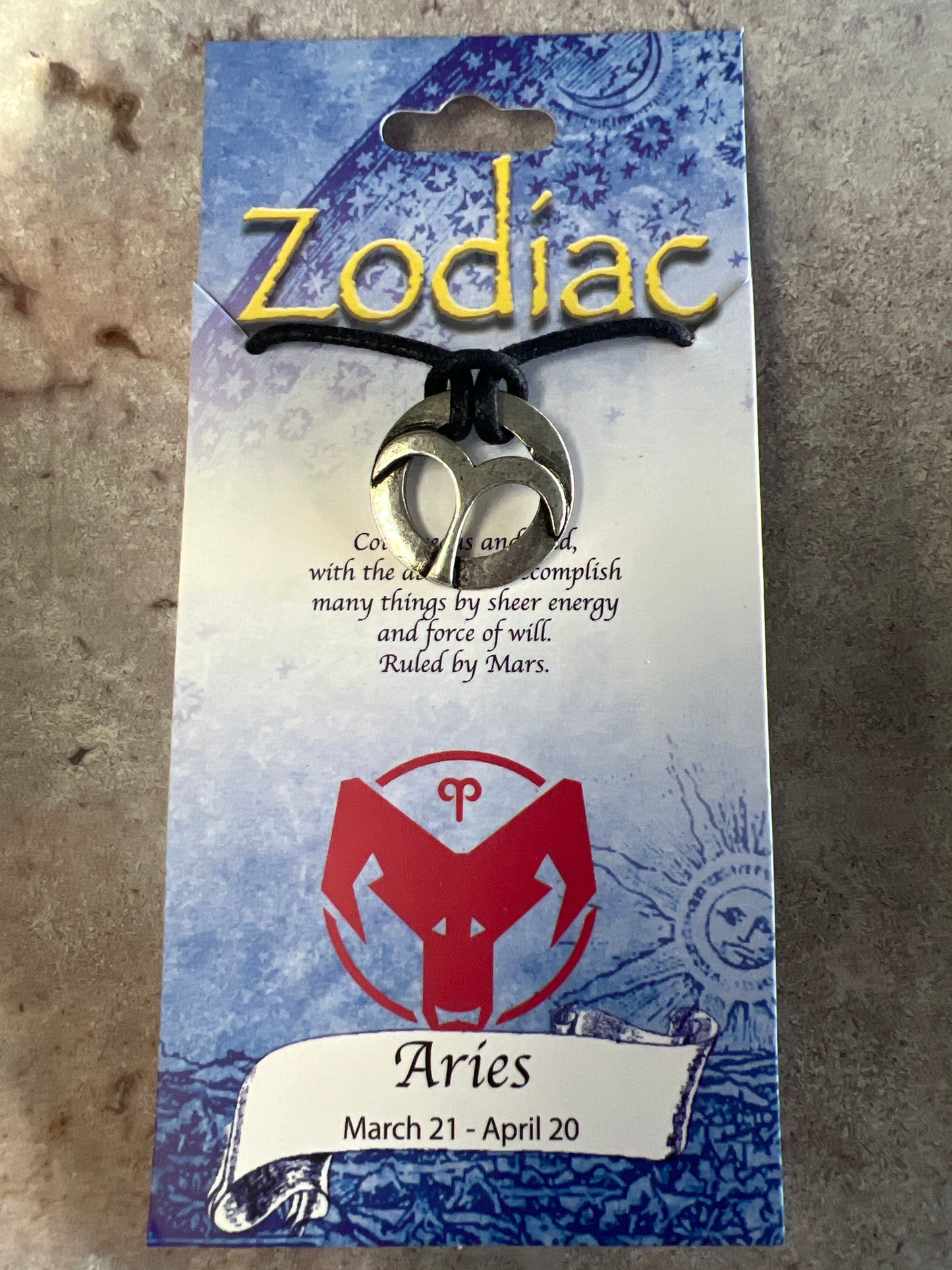 Zodiac pendant necklaces