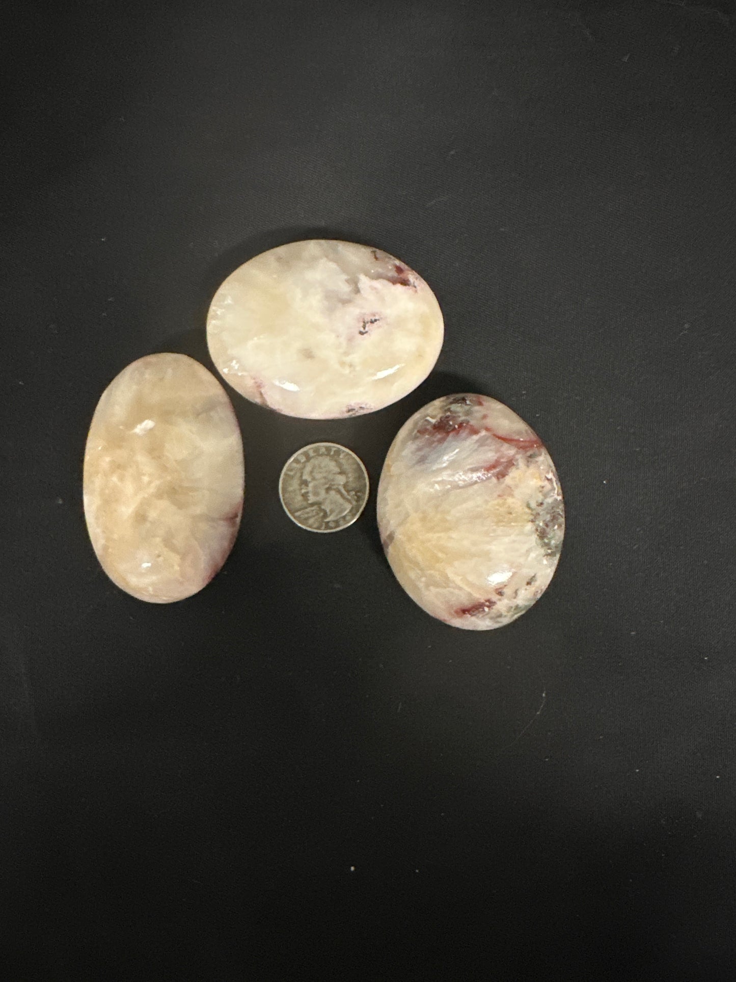 Stilbite & Heulandite Palm Stone