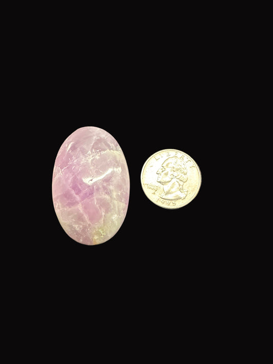 Kunzite Palm Stone