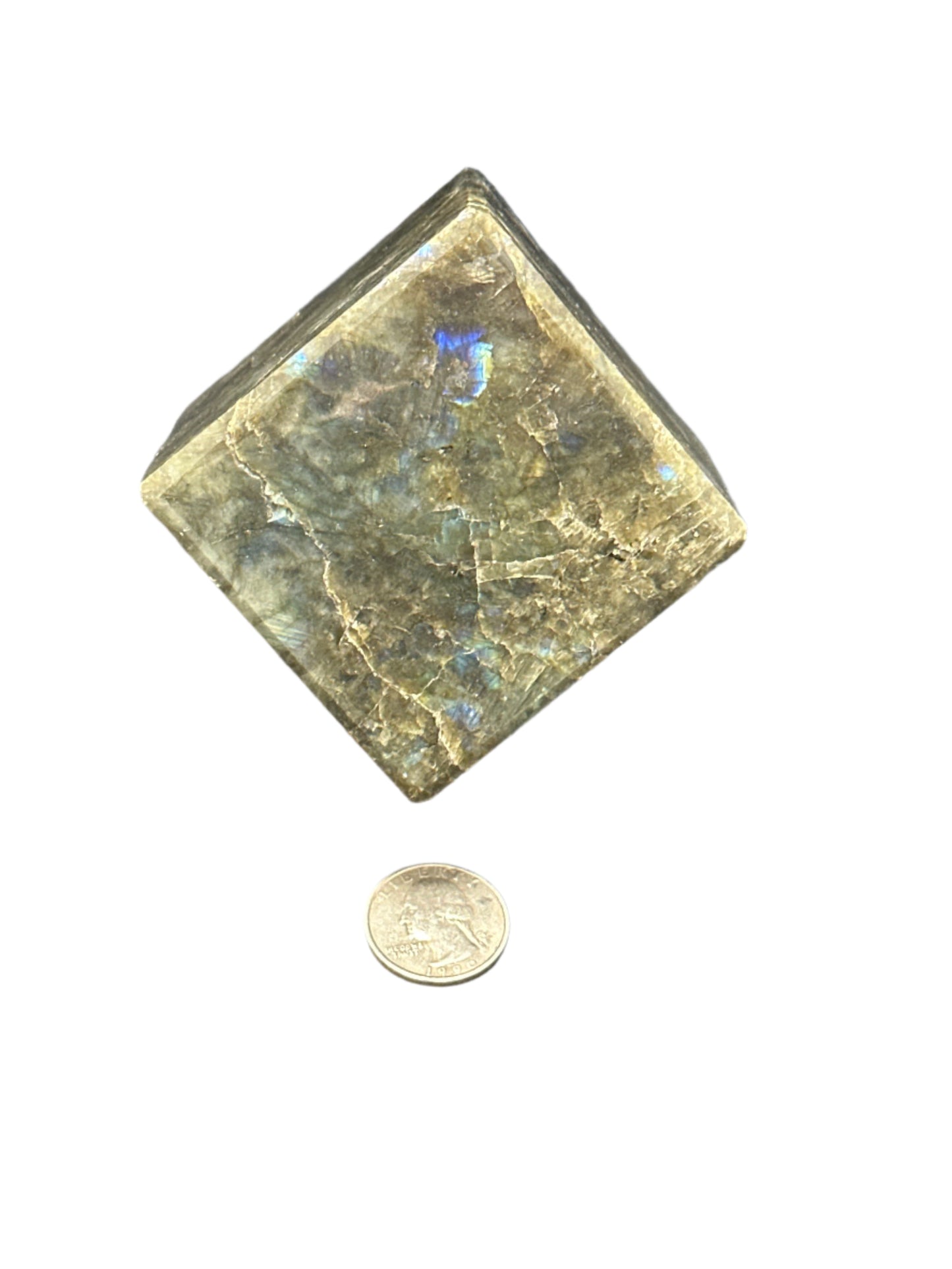 Labradorite Cube