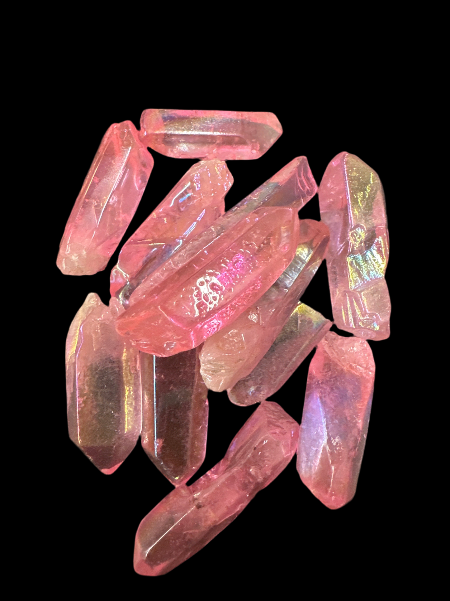 Pink Aura Quartz Small