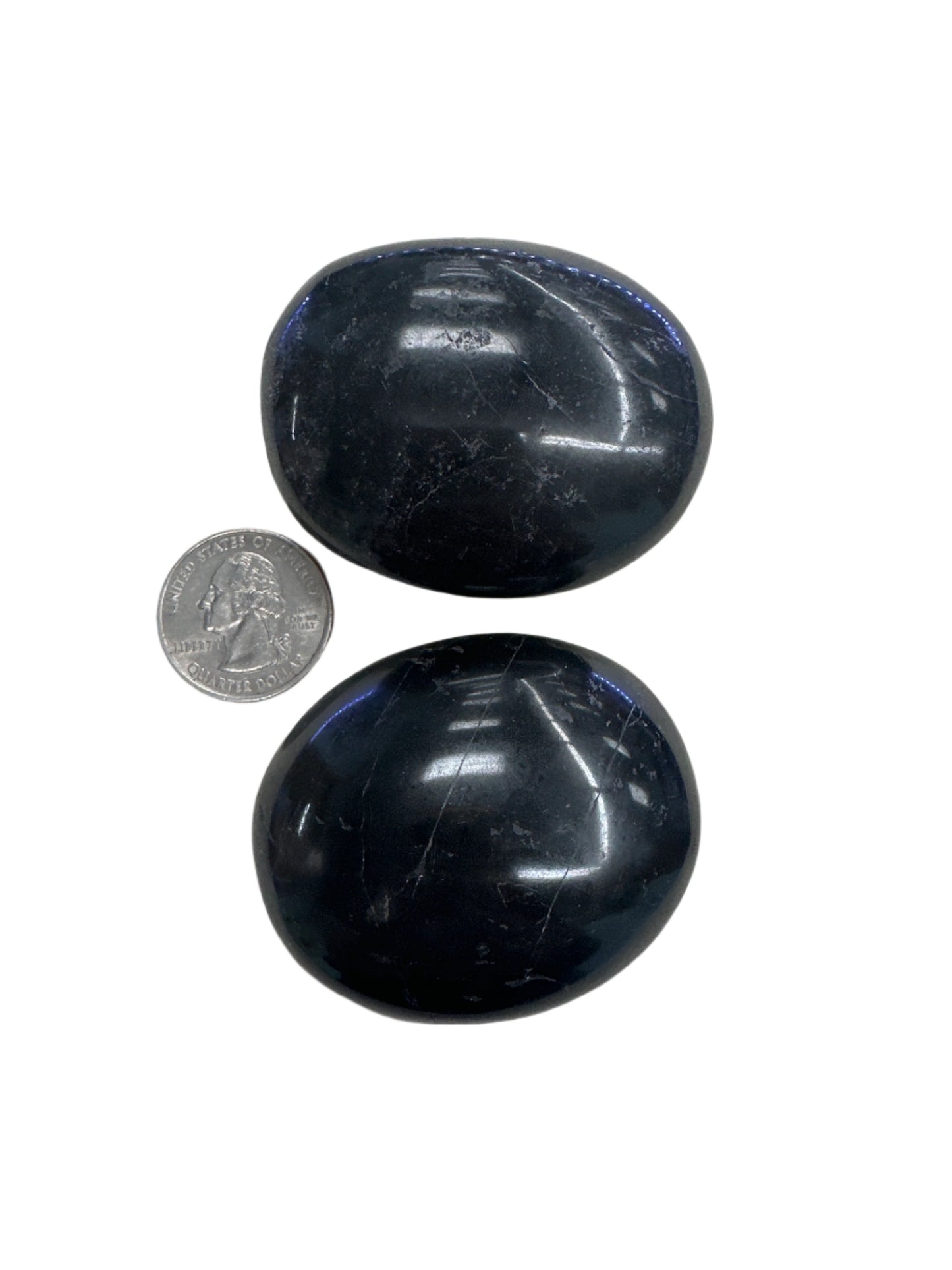 Black Tourmaline Palm Stone