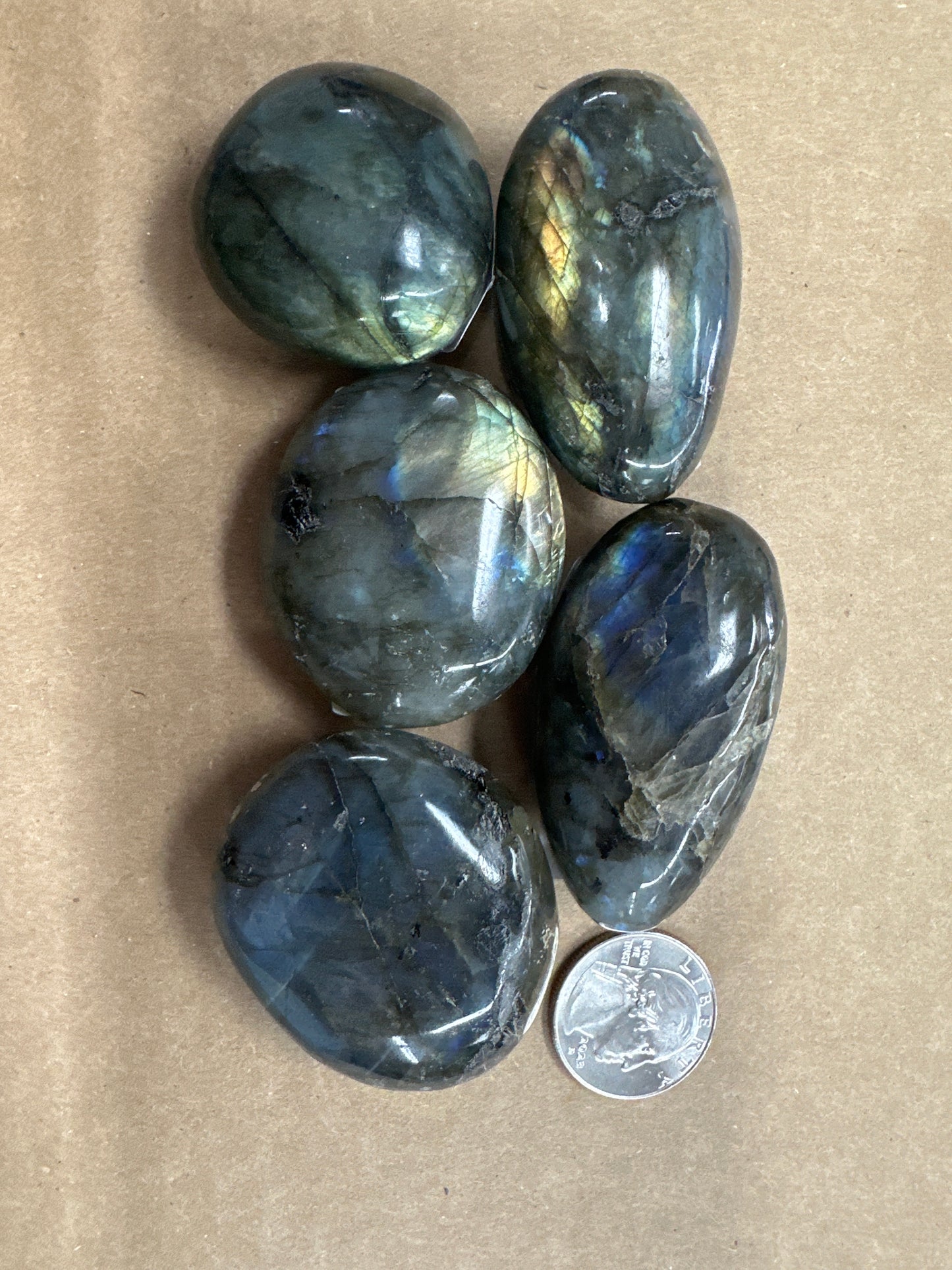 Labradorite Palm Stone