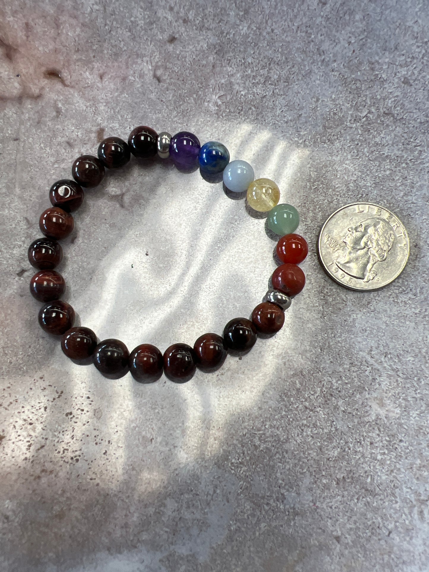 Red Tiger's Eye Bracelet