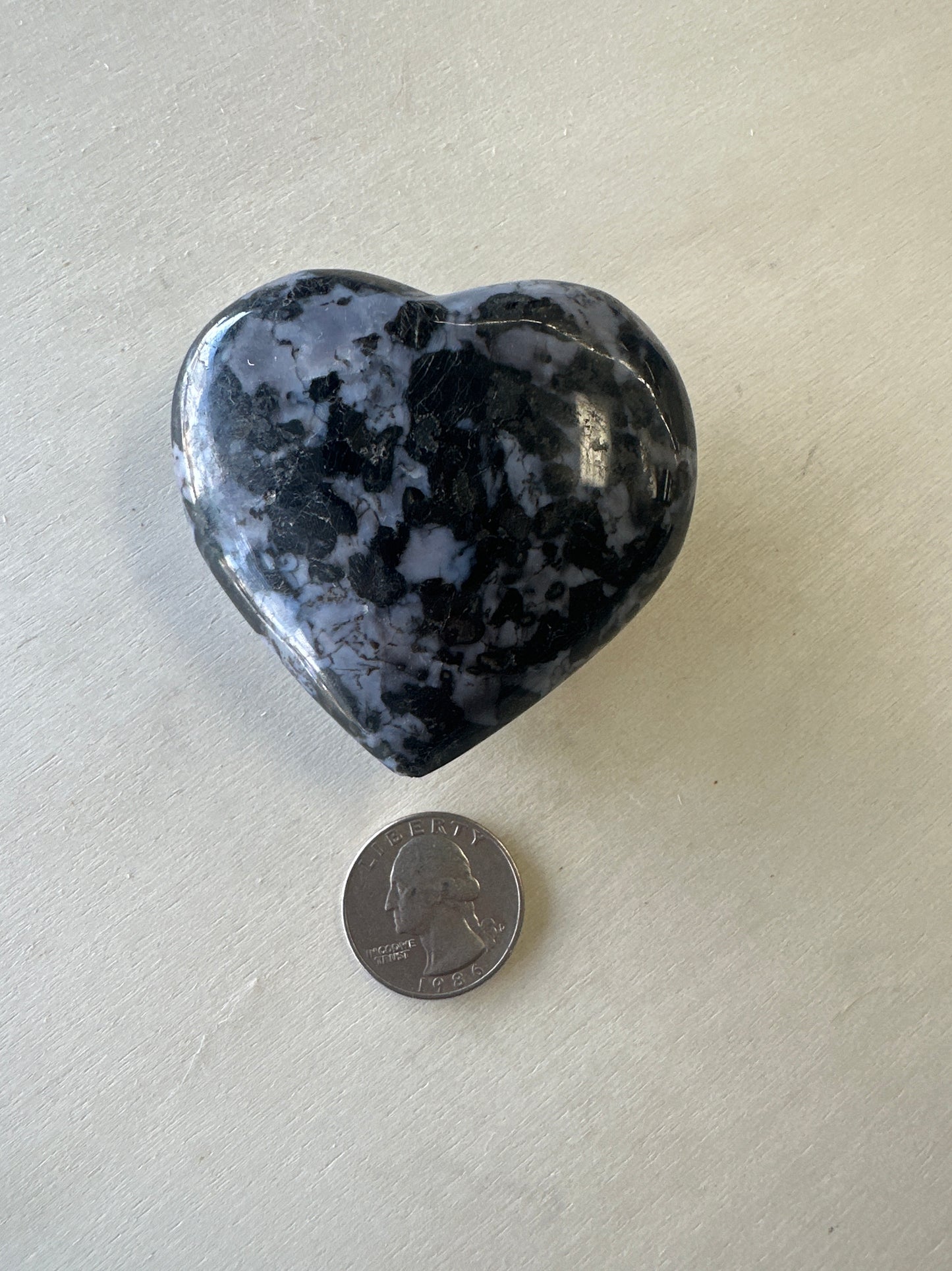 Indigo Gabbro Heart