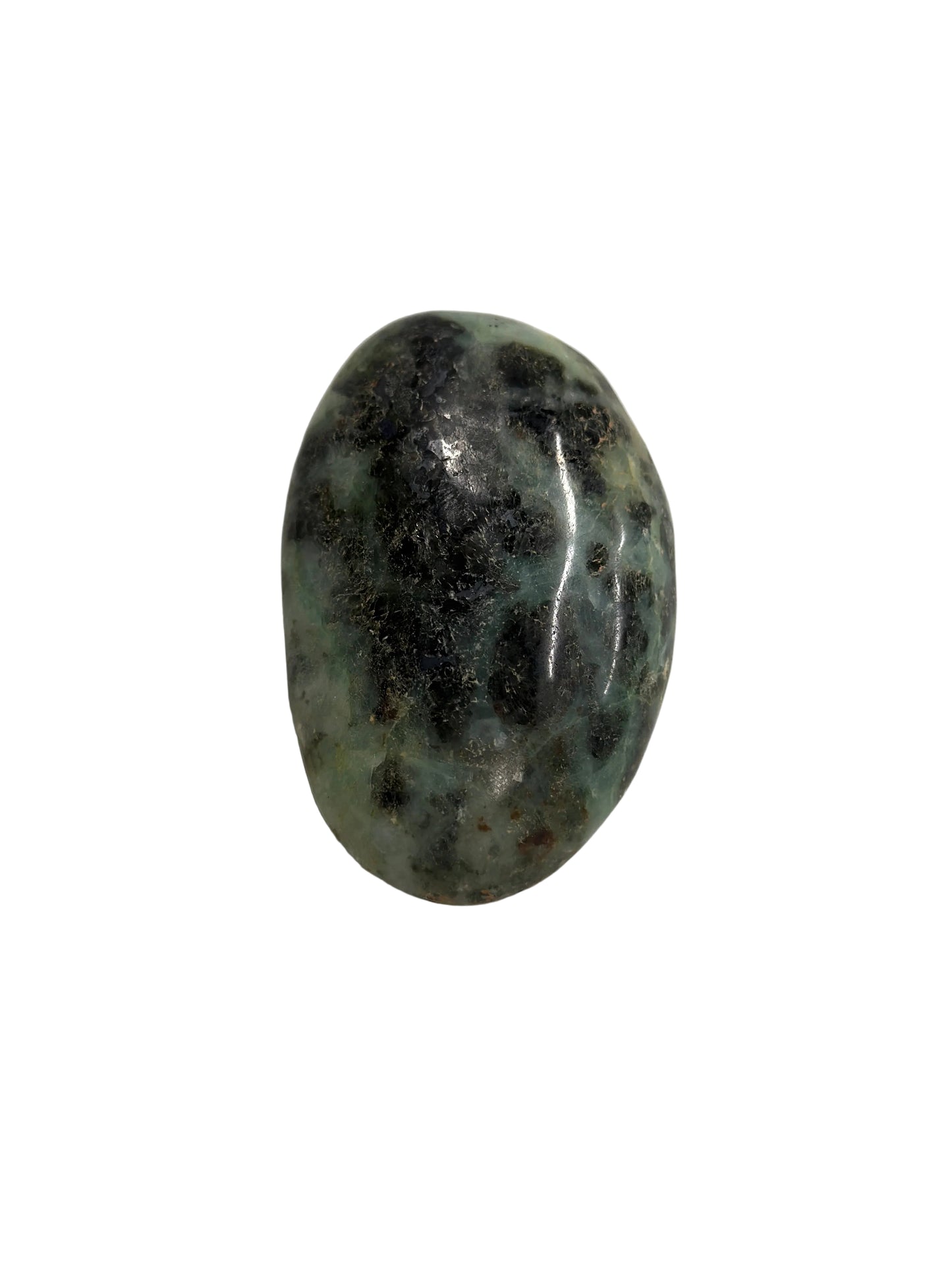 Prehnite & Epidote Palm Stone
