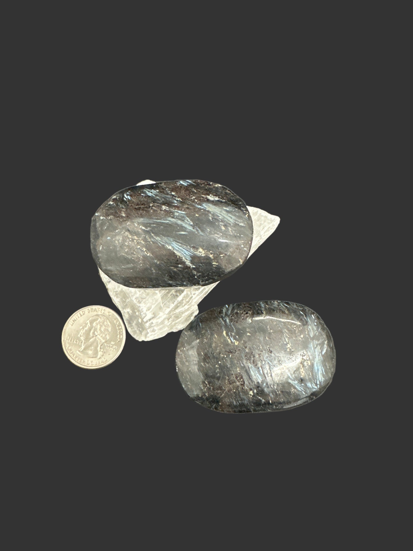 Arfvedsonite Palm Stone
