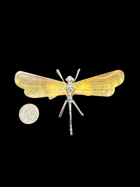 Fluorite Metal Dragonfly