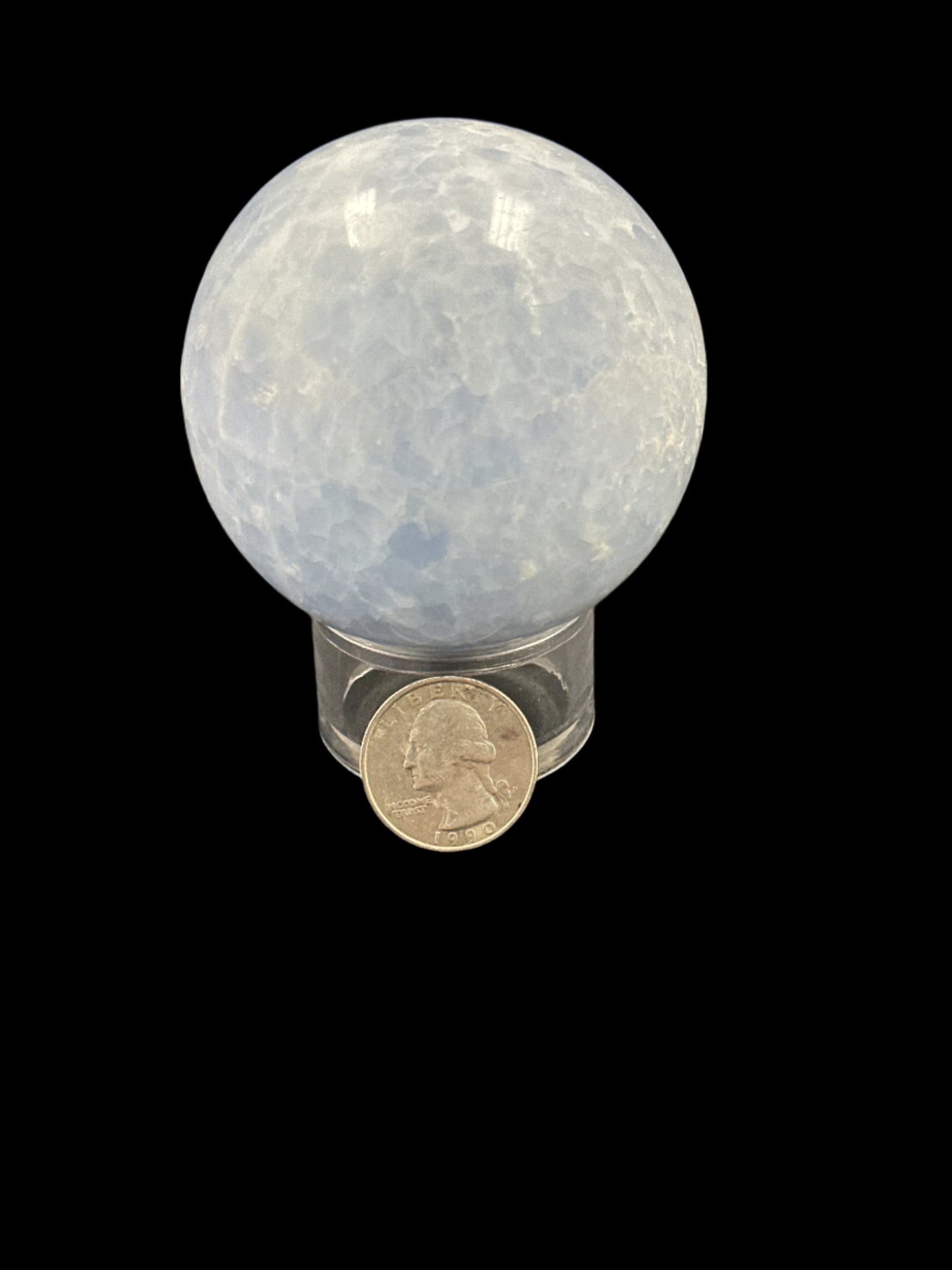 Blue Calcite Sphere