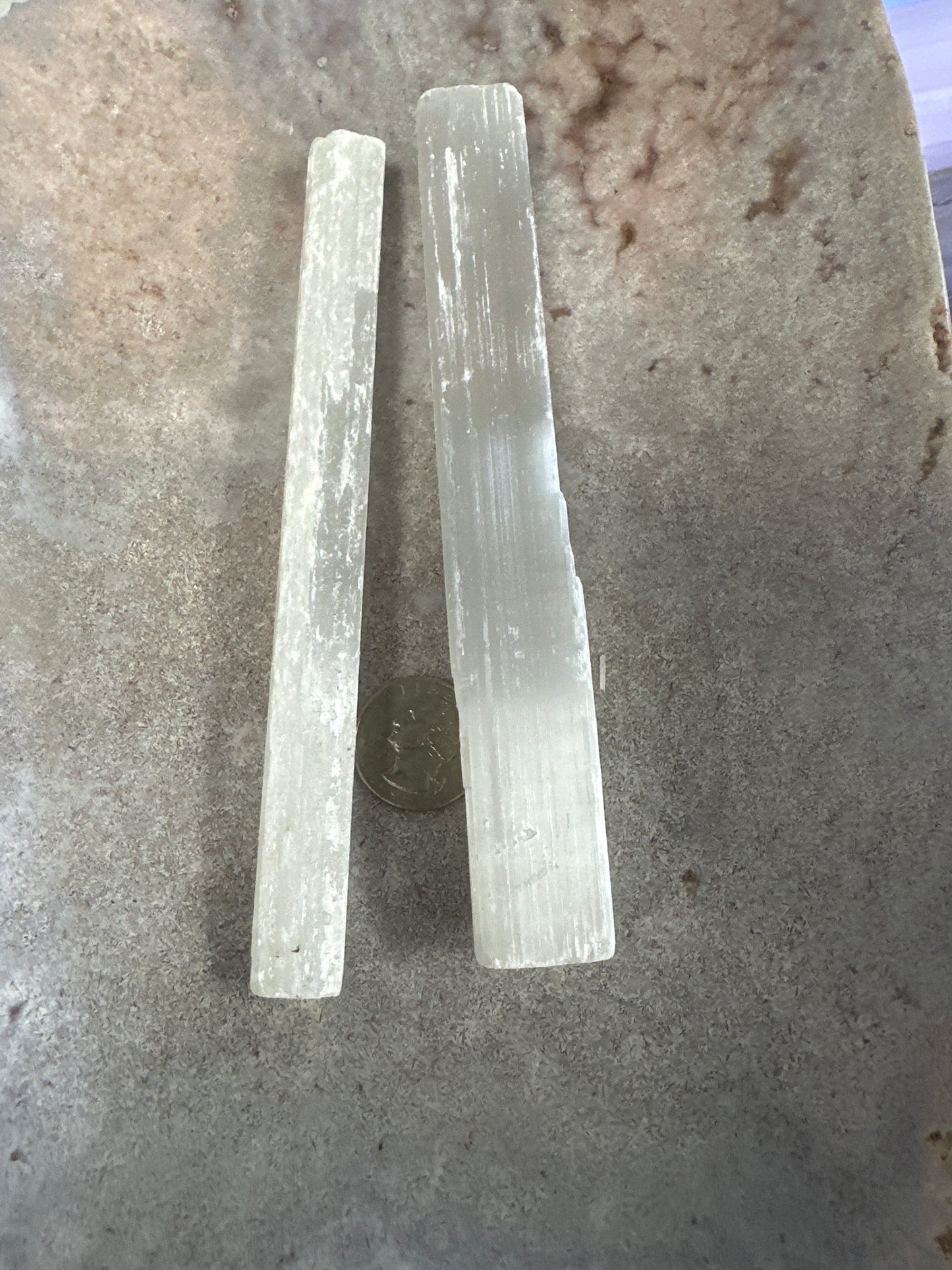 15 CM Rough Selenite Wand