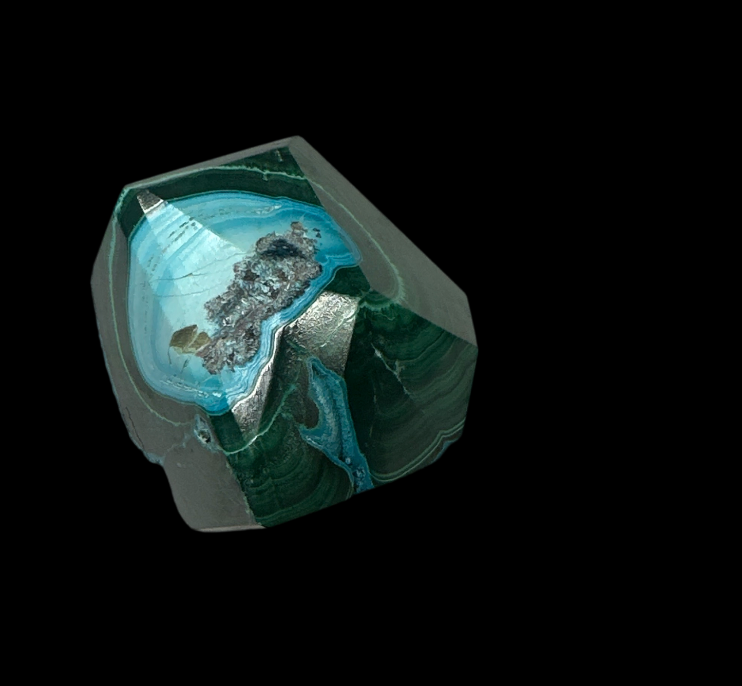 Malachite Chrysocolla tower