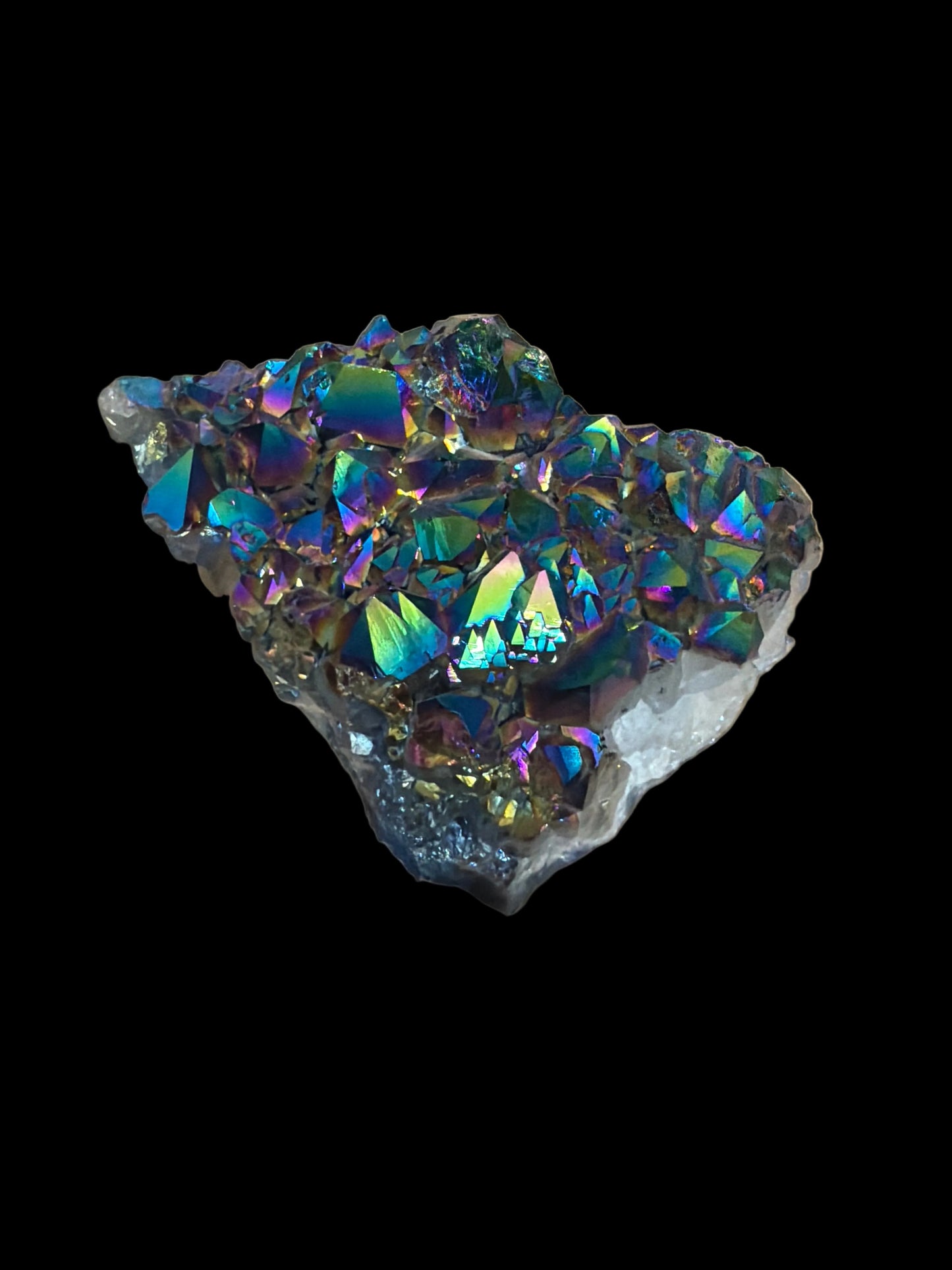 Aura Amethyst Cluster