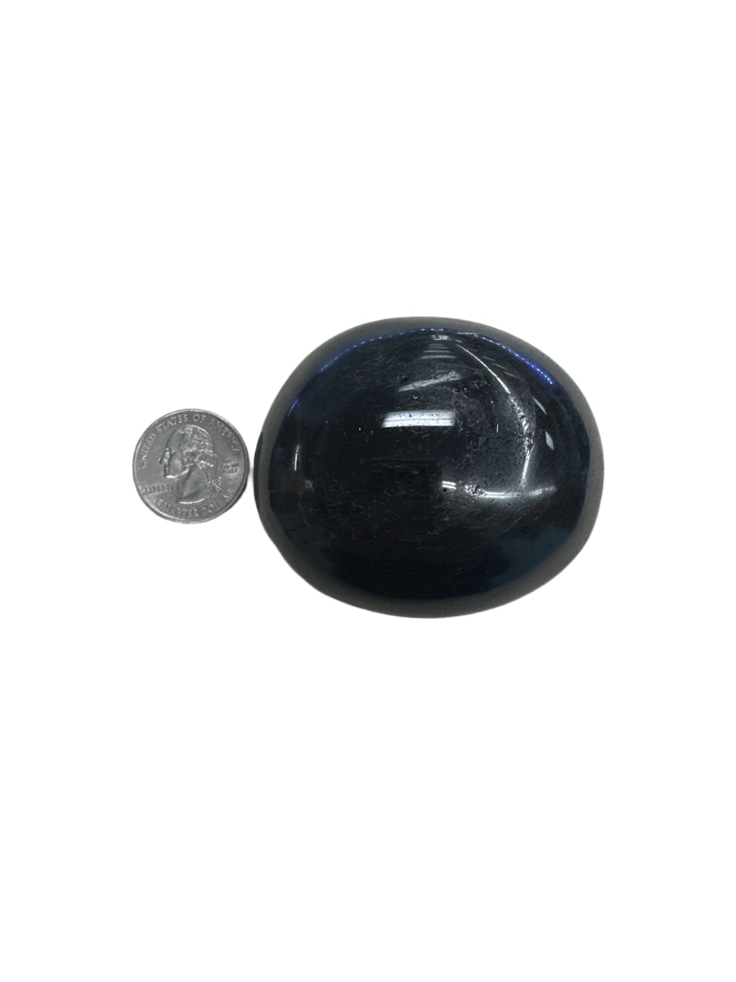 Black Tourmaline Palm Stone