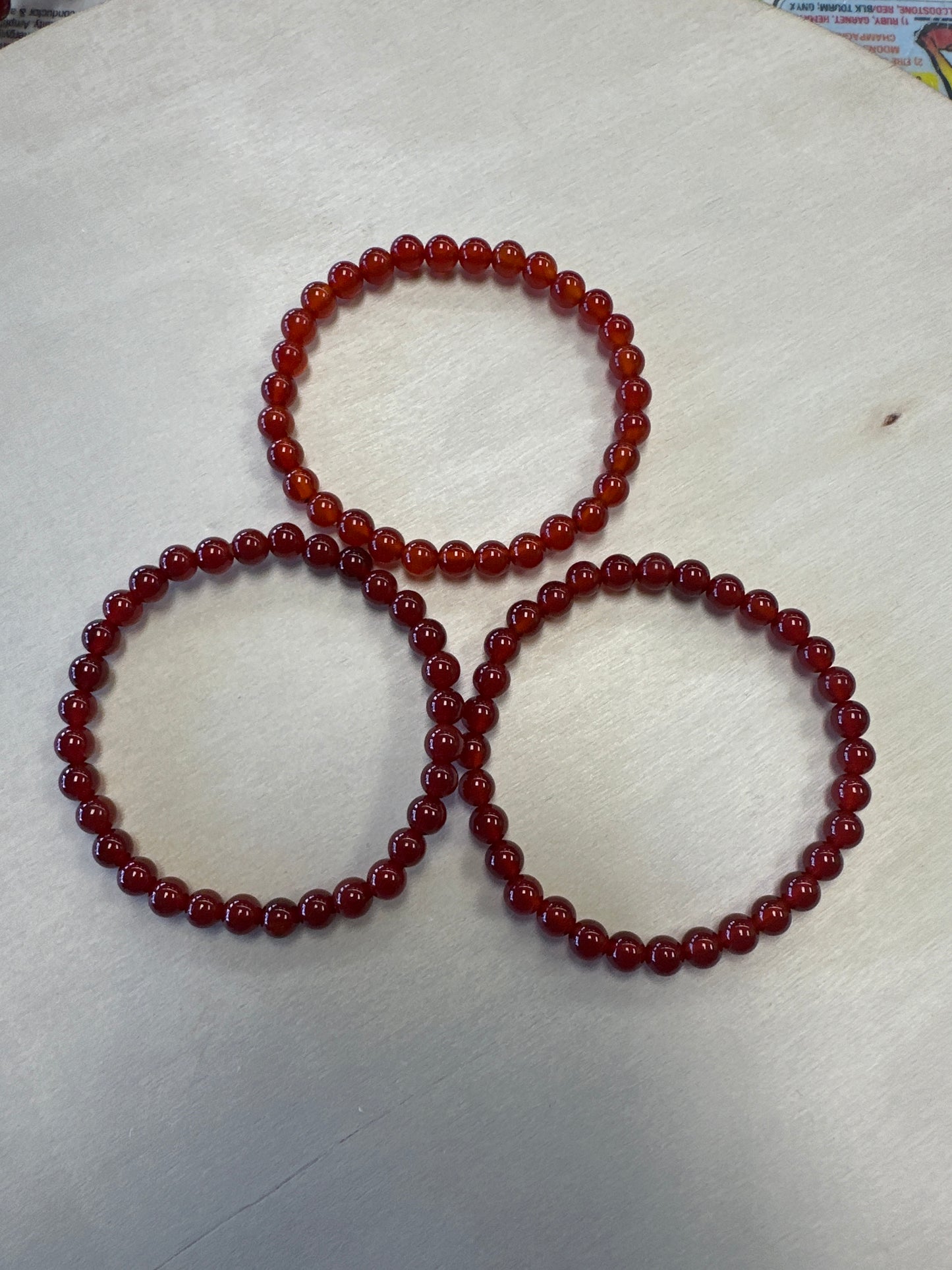 Carnelian bracelet