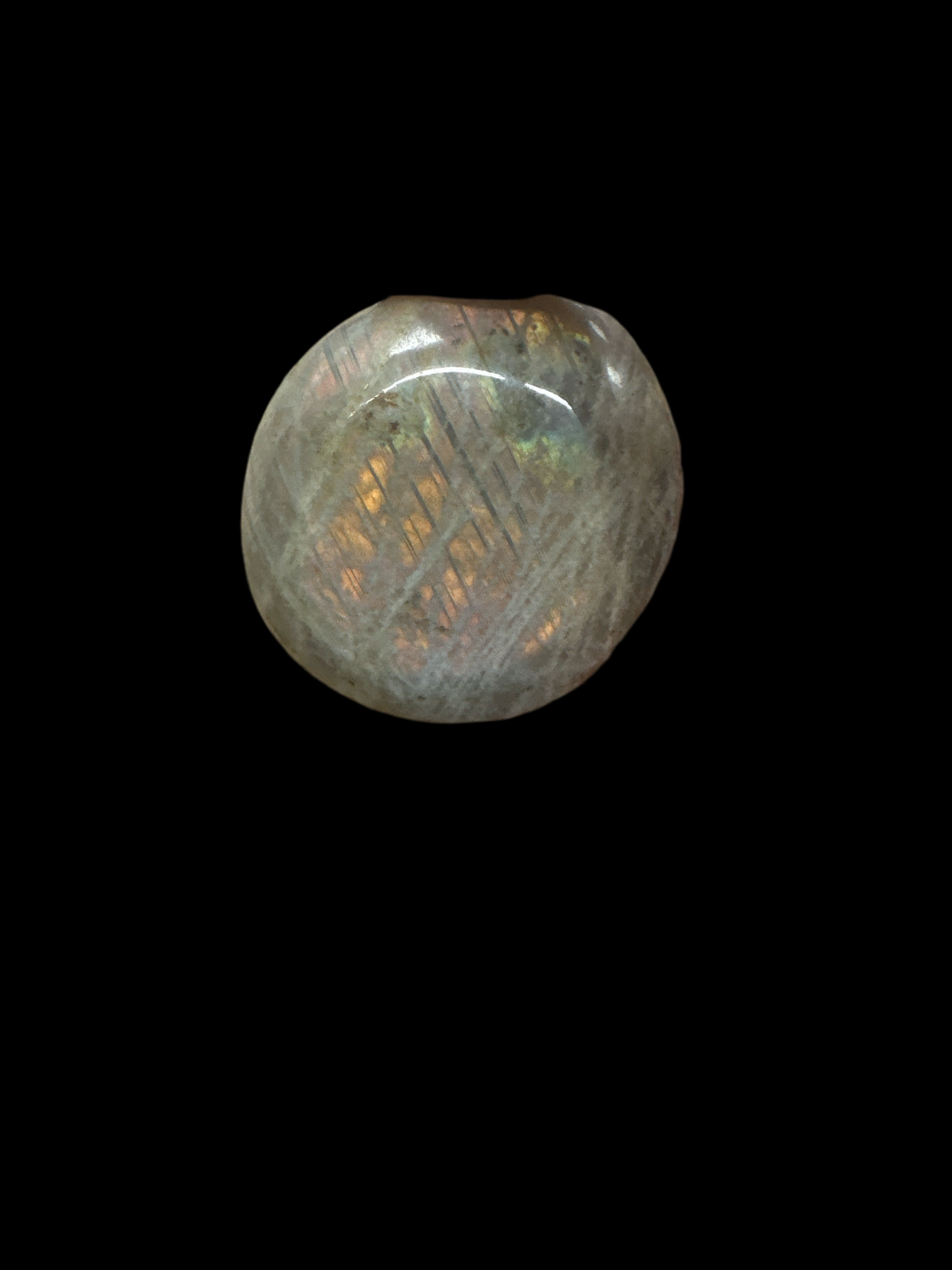 Purple Labradorite Palmstone